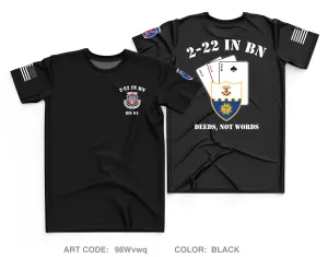 2-22 IN BN Core Men's SS Performance Tee - 98Wvwq