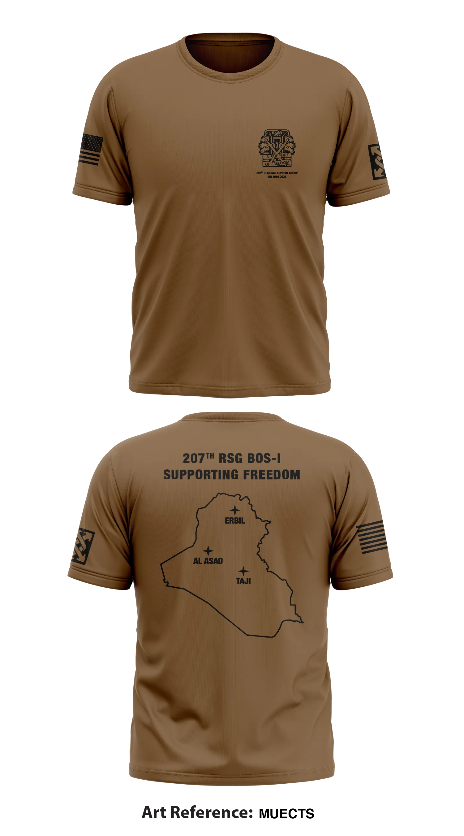 207th RSG Store 1 Core Men's SS Performance Tee - mUECtS