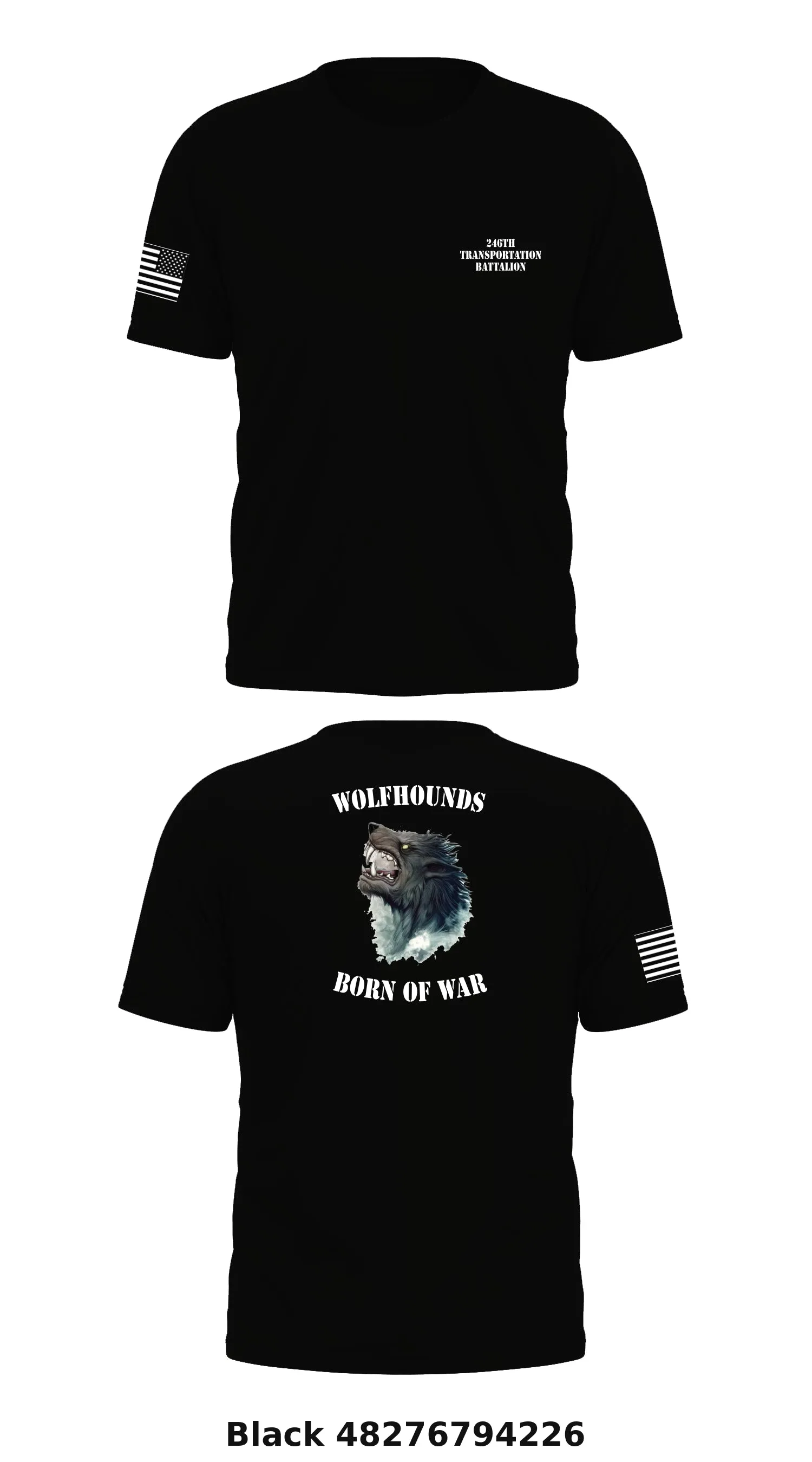 246th Trans BN Store 1 Core Men's SS Performance Tee - 48276794226