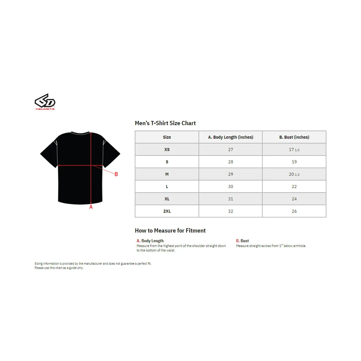 6D Helmets 6D Classic Logo T-Shirt