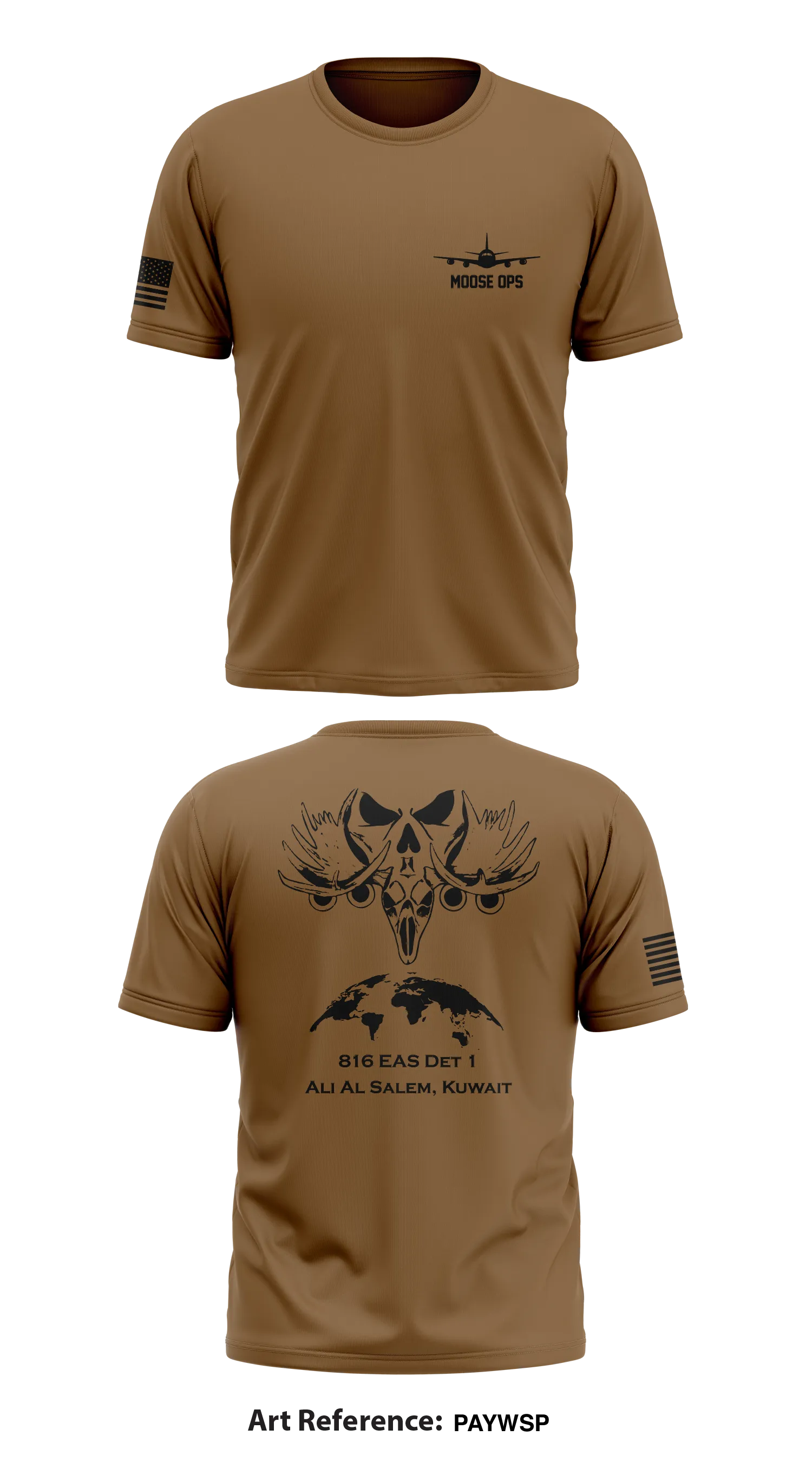 816 EAS Det 1 Store 1 Core Men's SS Performance Tee - pAywsP