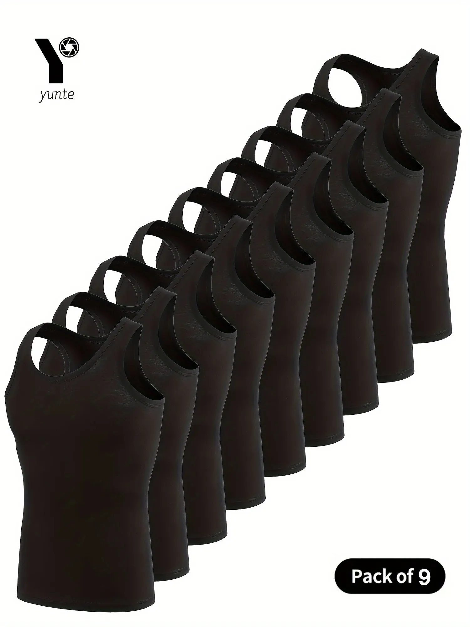 9pcs Men's Athletic Tank Tops