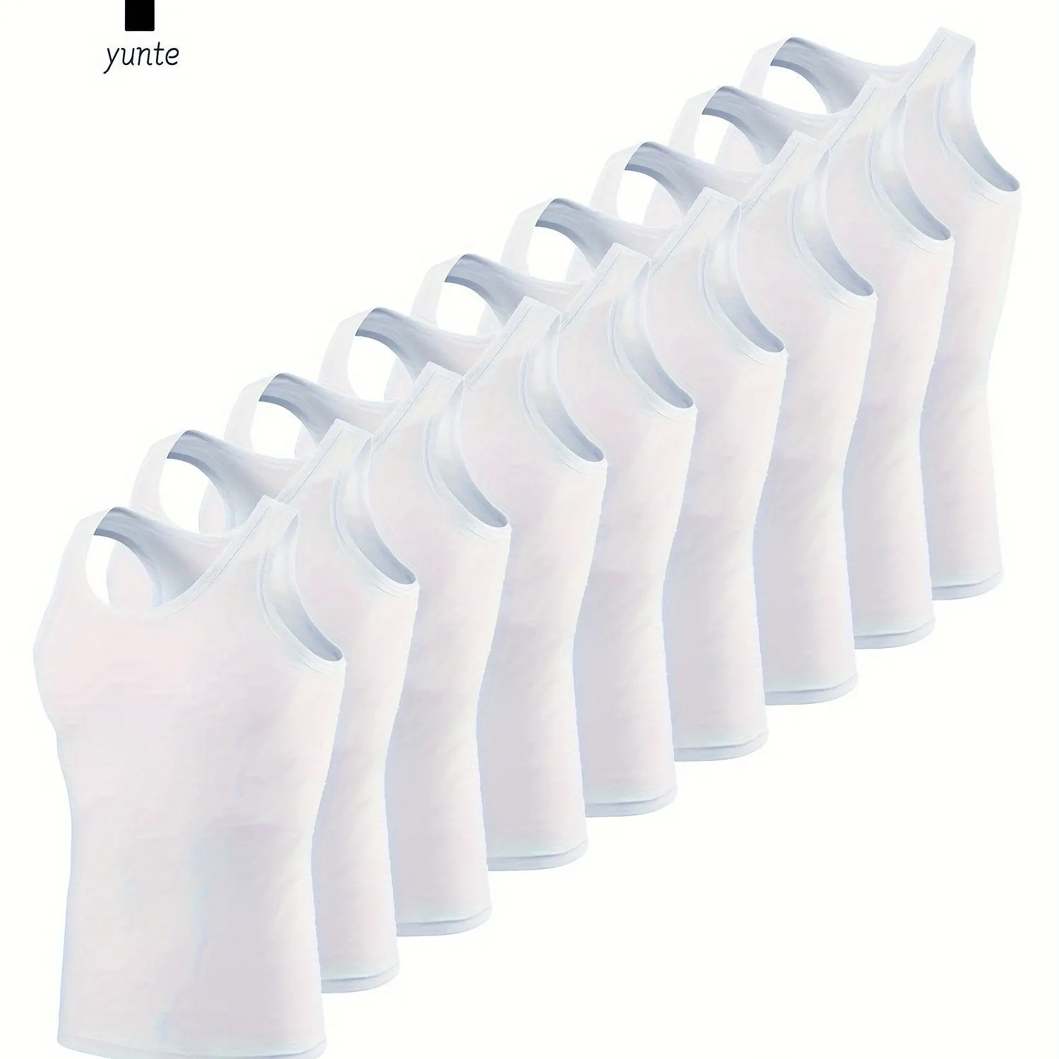 9pcs Men's Athletic Tank Tops