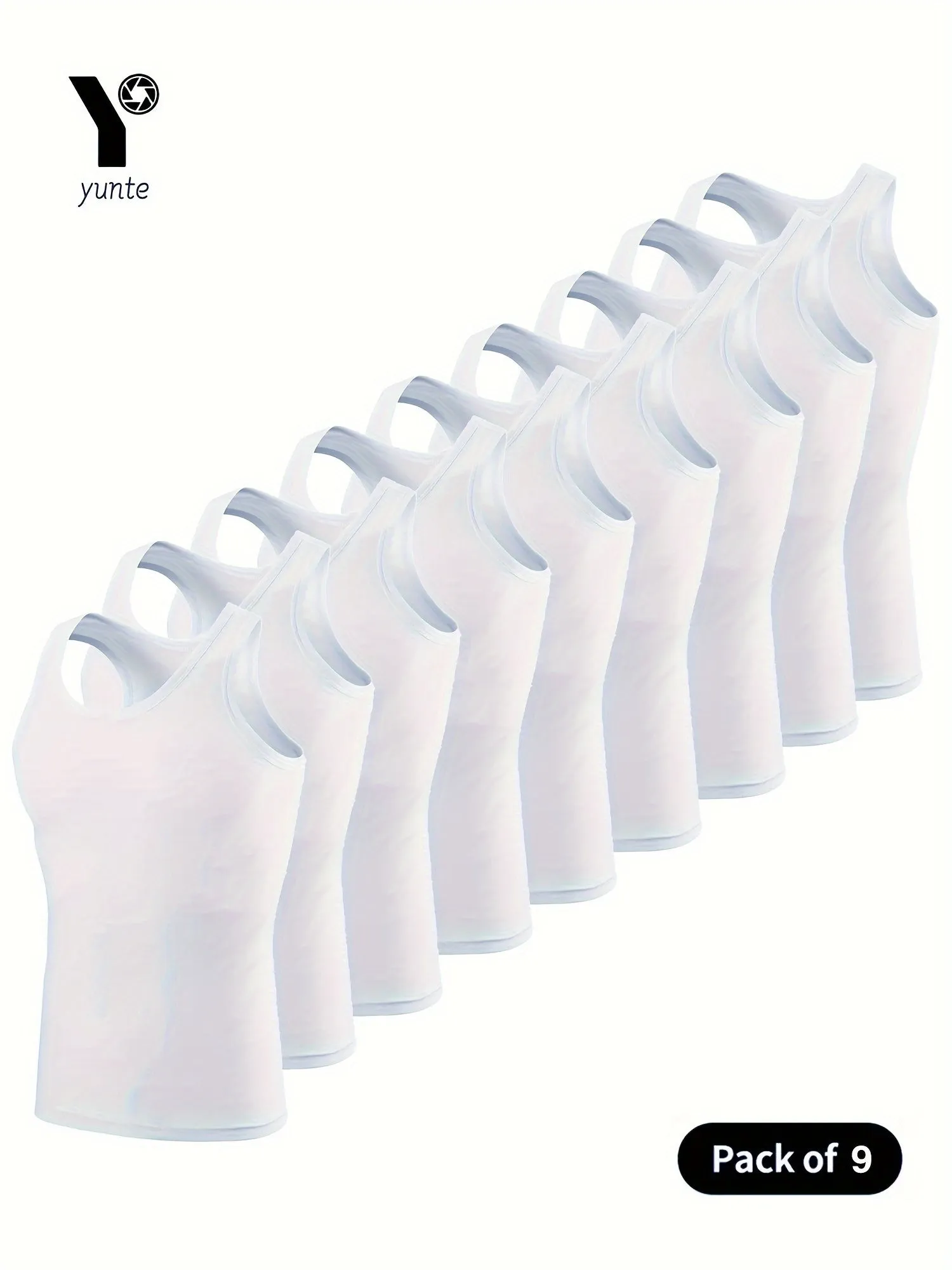 9pcs Men's Athletic Tank Tops