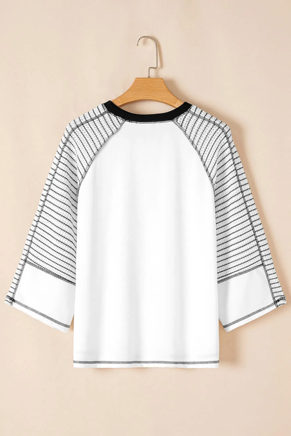A FINE LINE TOP (white/black)