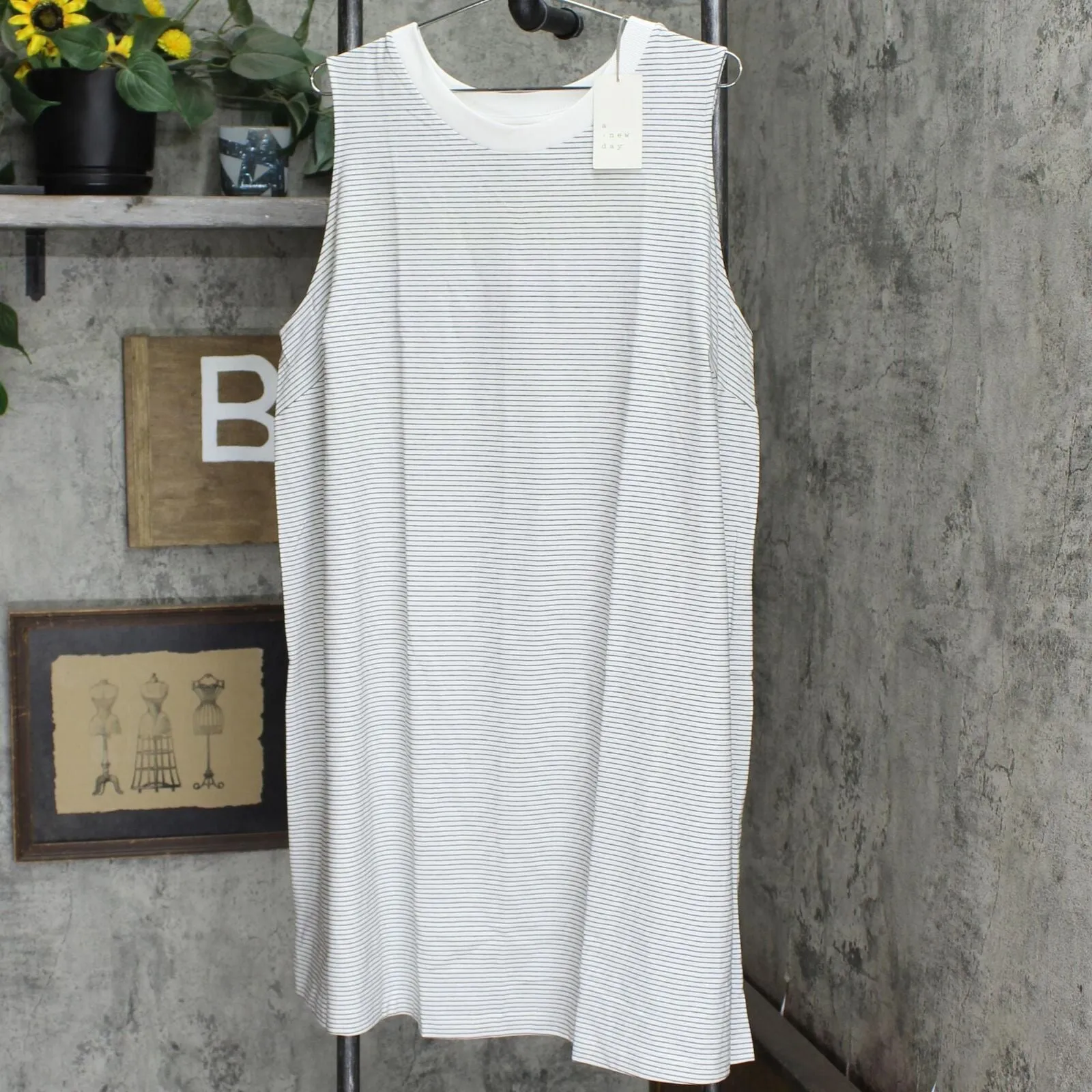 A New Day Women's Plus Size Muscle Tank Dress