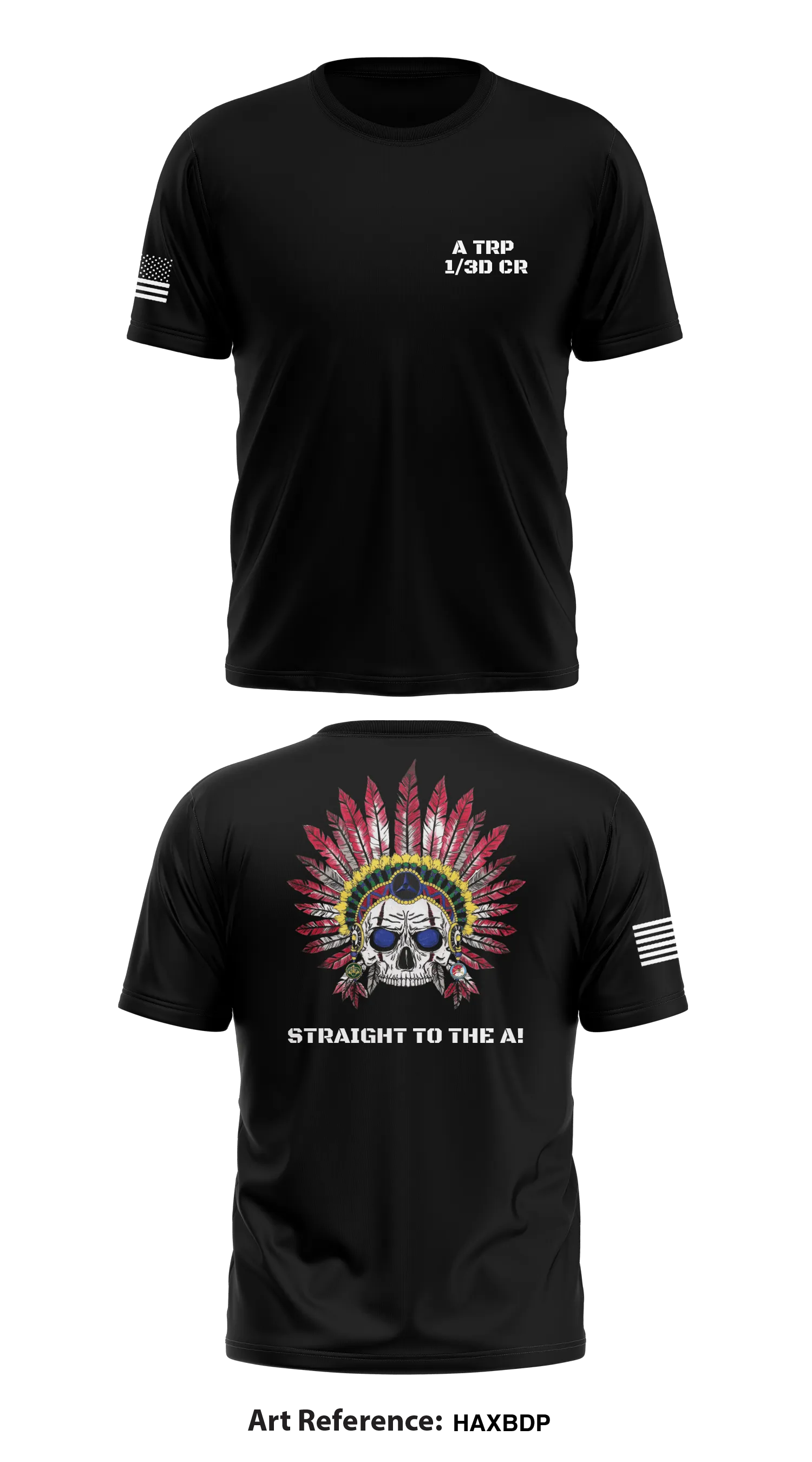 Apache, 1/3D CR Store 1 Core Men's SS Performance Tee - hAXbdp