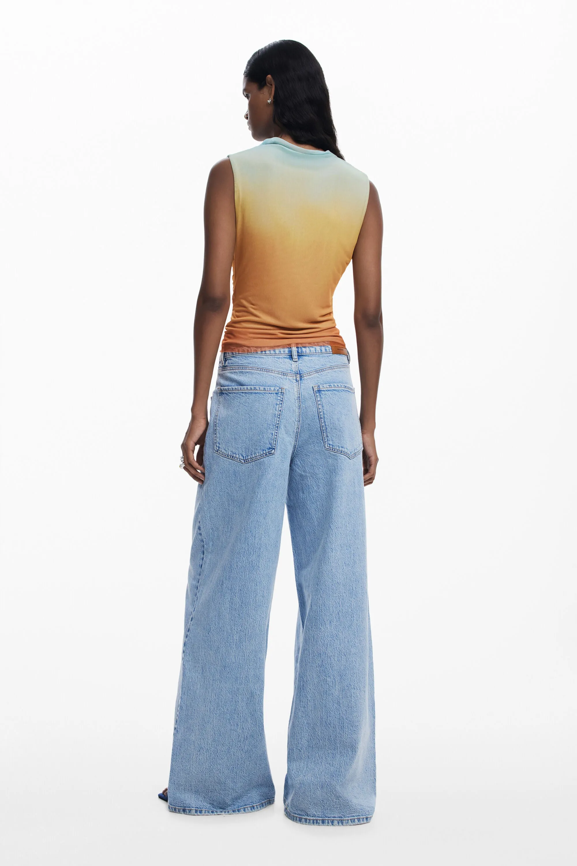 Apricot Sunset Top