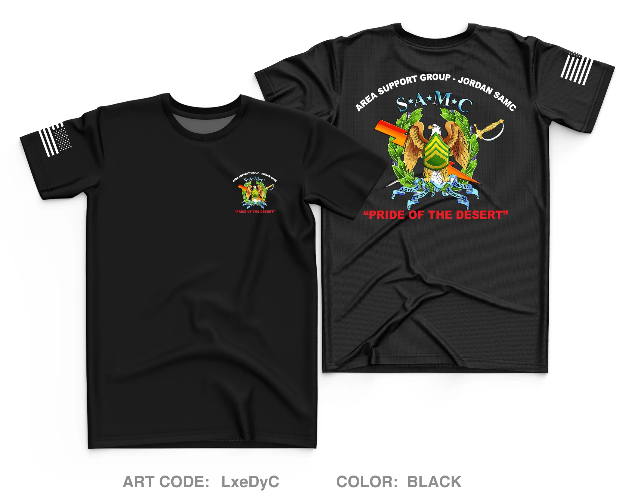 ASG-J JTC SAMC Core Men's SS Performance Tee - LxeDyC