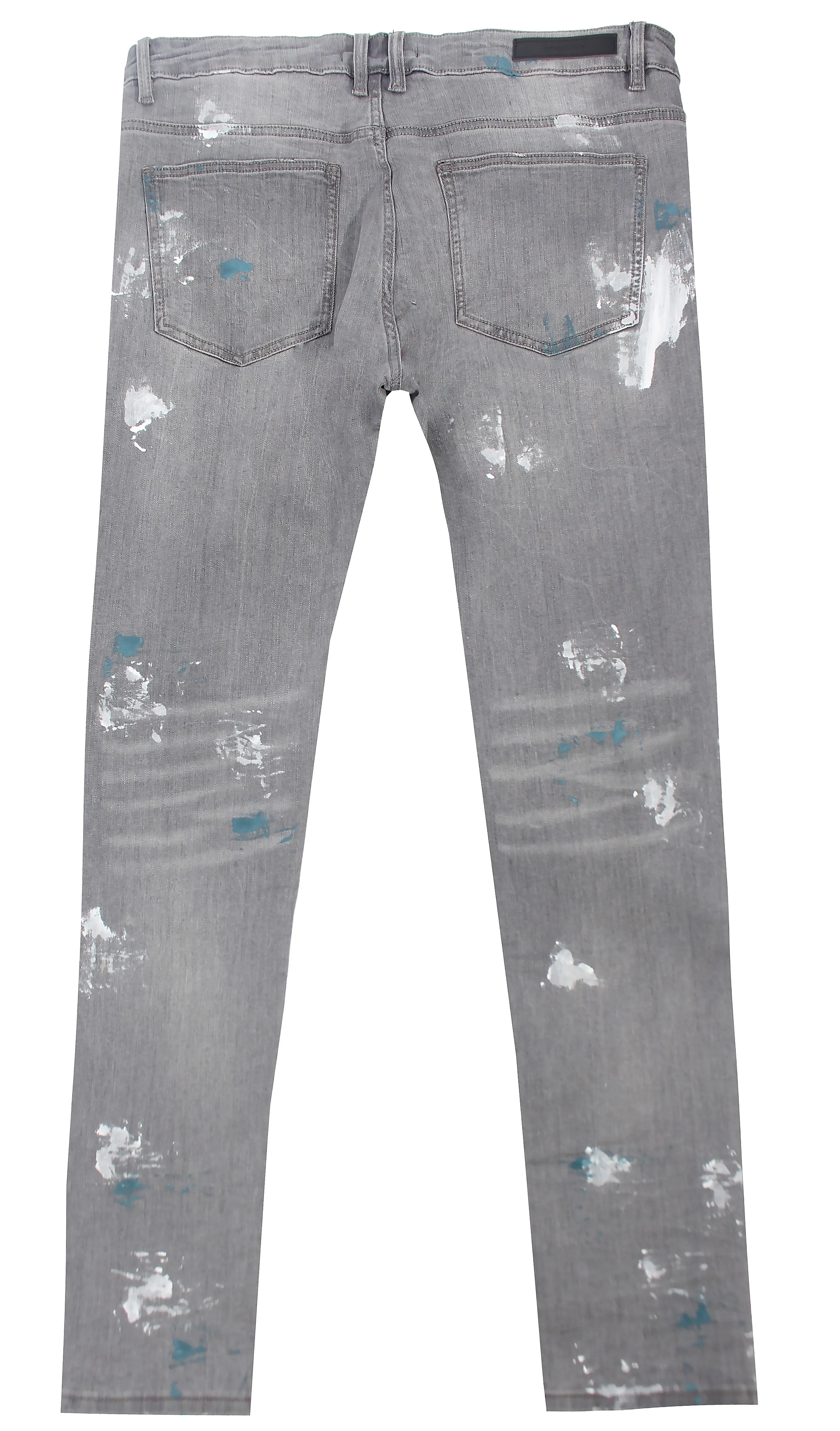 Asher Standard Denim - Grey Paint