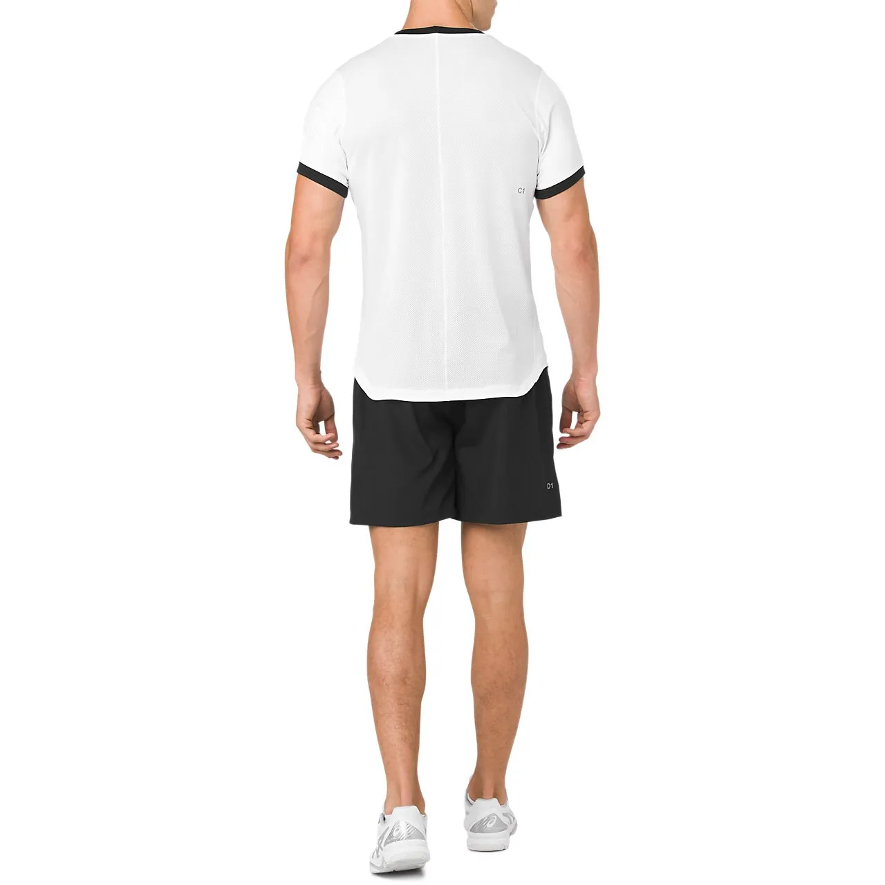Asics Men's Club Short Sleeve Top (White)