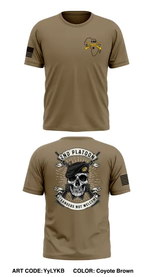B Co, 1-149IN BN, 75 Troop Command, 29th ID Store 1 Core Men's SS Performance Tee - YyLYKB