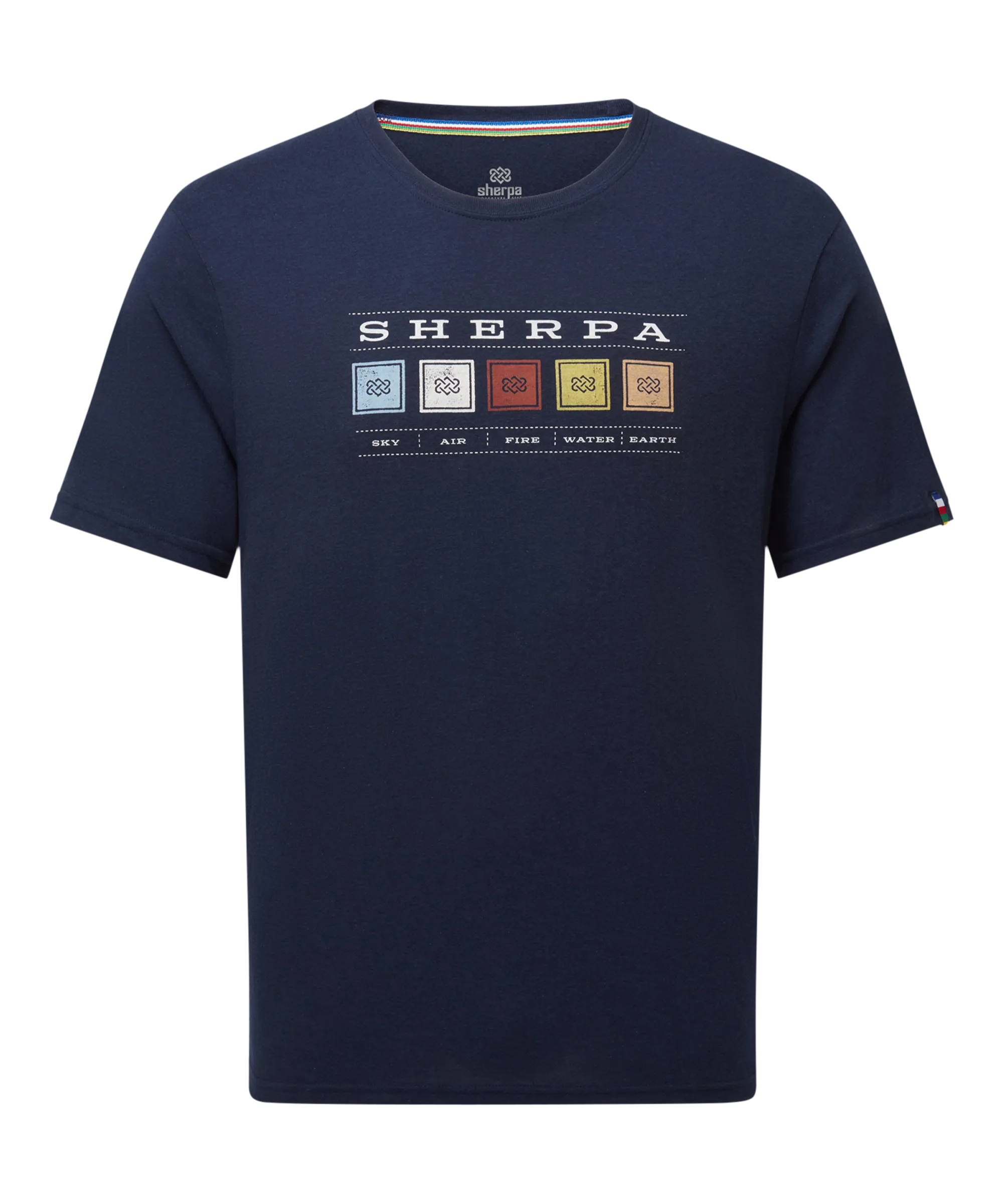 Bali Element T-Shirt - Rathee Blue