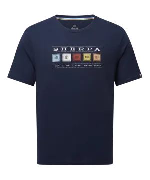 Bali Element T-Shirt - Rathee Blue