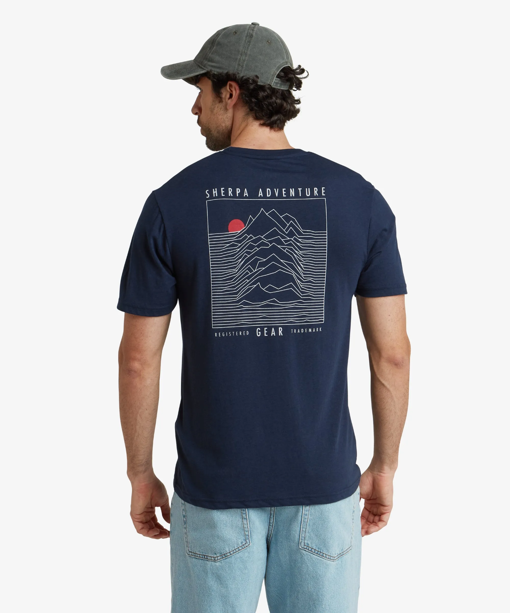 Bali Terrain T-Shirt - Rathee Blue