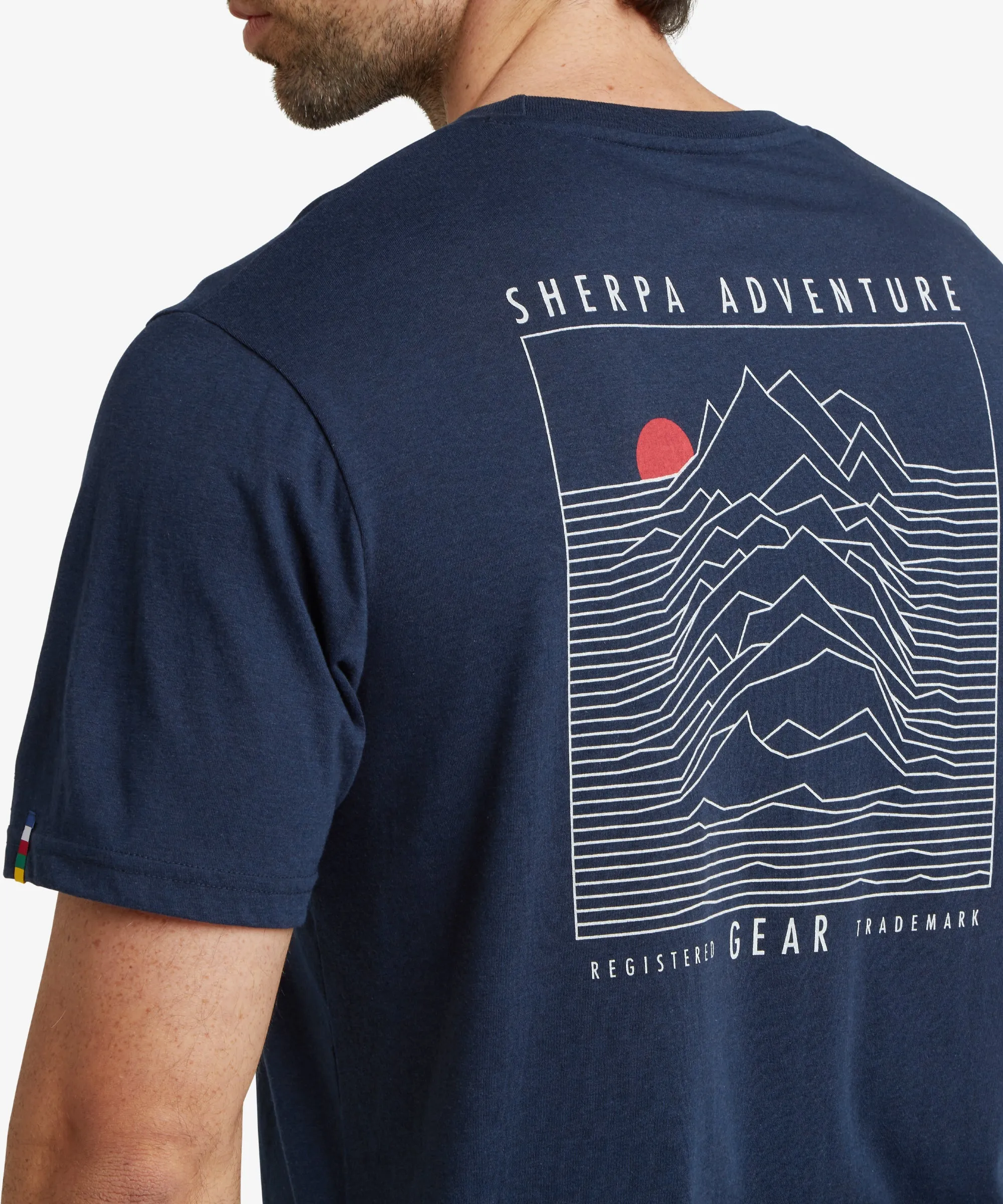 Bali Terrain T-Shirt - Rathee Blue