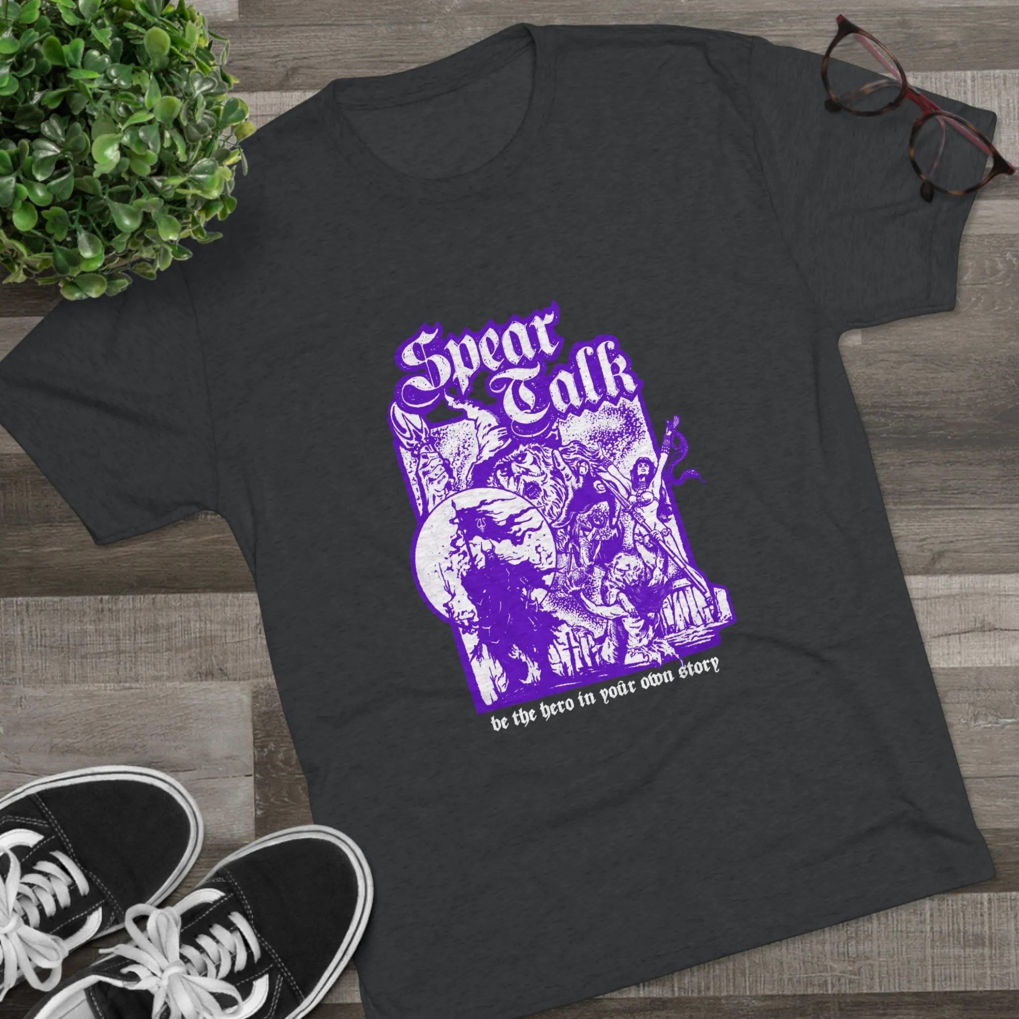 Be The Hero in Your Own Story Unisex Tri-Blend Crew Tee