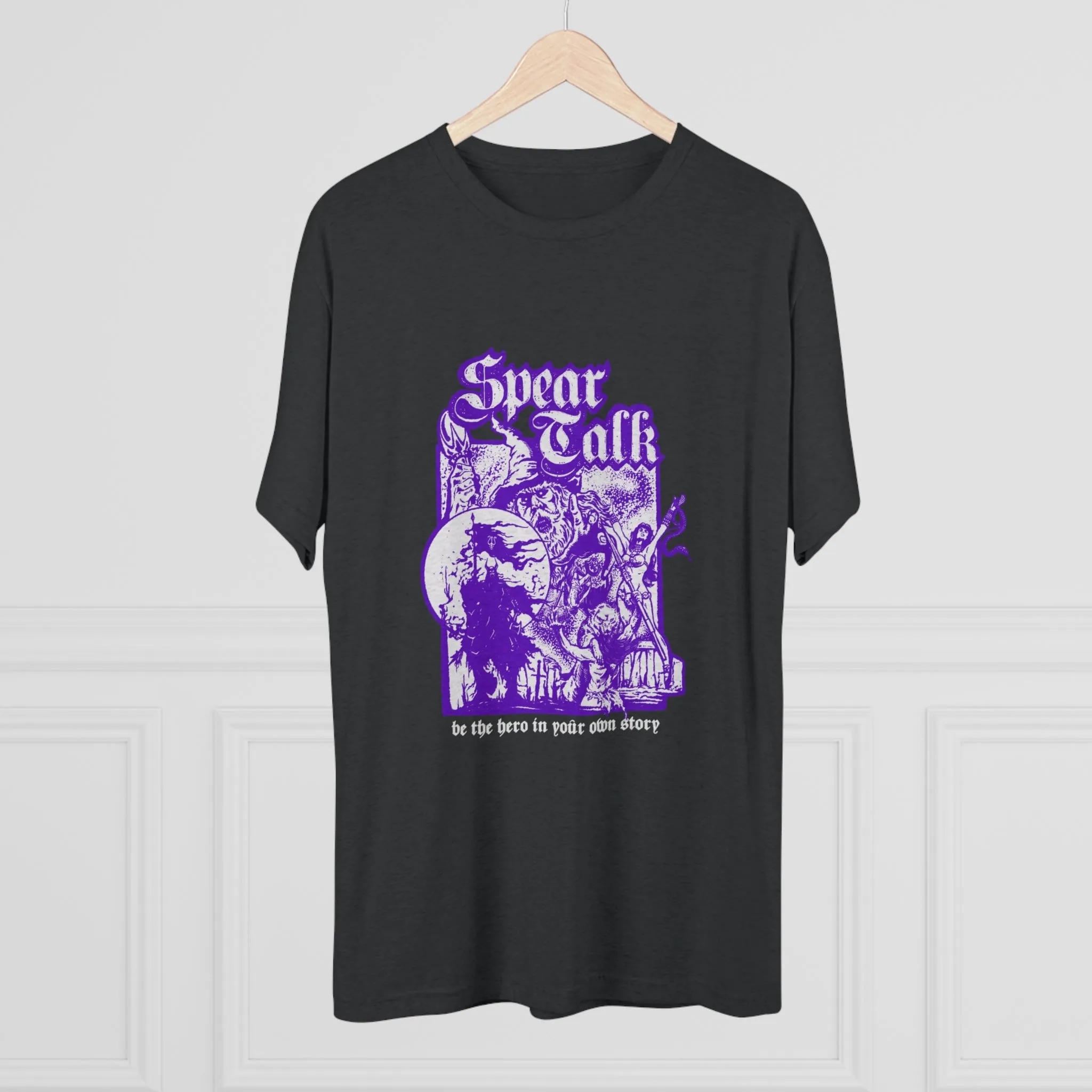 Be The Hero in Your Own Story Unisex Tri-Blend Crew Tee