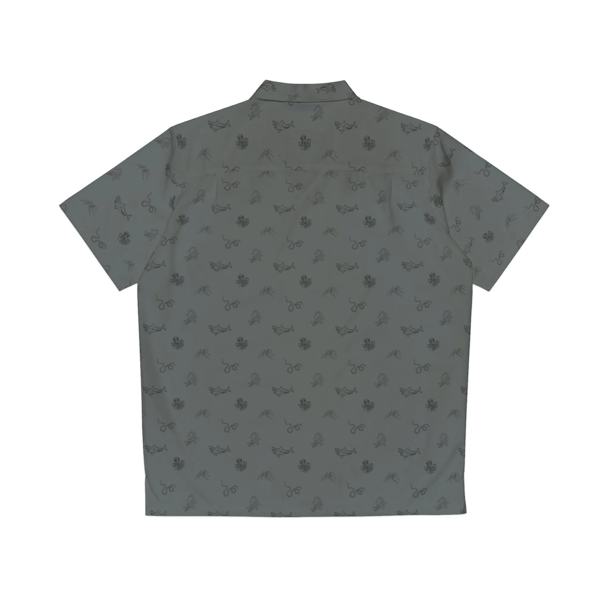 Beef Baits button up short sleeve Australia deadliest animal Men's Hawaiian Straya Shirt (AOP)