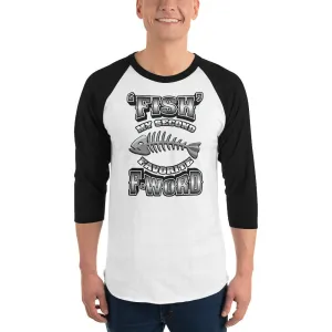 Bengali Unisex Fine Jersey Raglan Tee - F for Fish