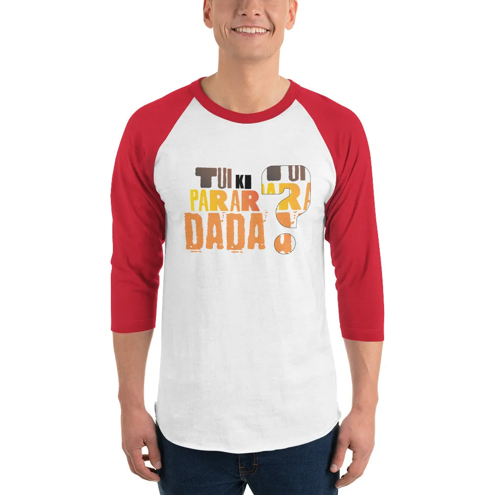 Bengali Unisex Fine Jersey Raglan Tee - Tui Ki Parar Dada?