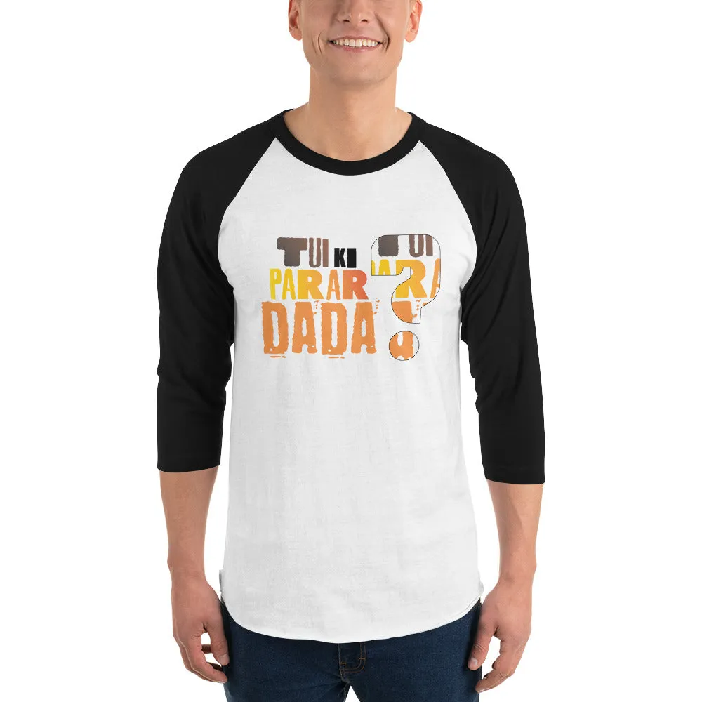 Bengali Unisex Fine Jersey Raglan Tee - Tui Ki Parar Dada?