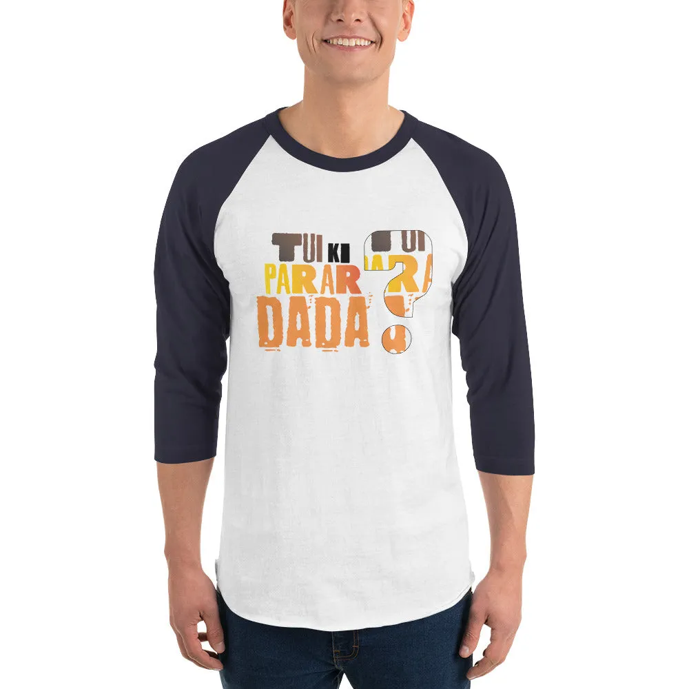 Bengali Unisex Fine Jersey Raglan Tee - Tui Ki Parar Dada?