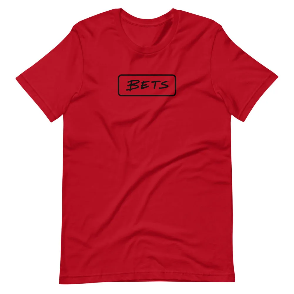 Bets Black Logo T-Shirt