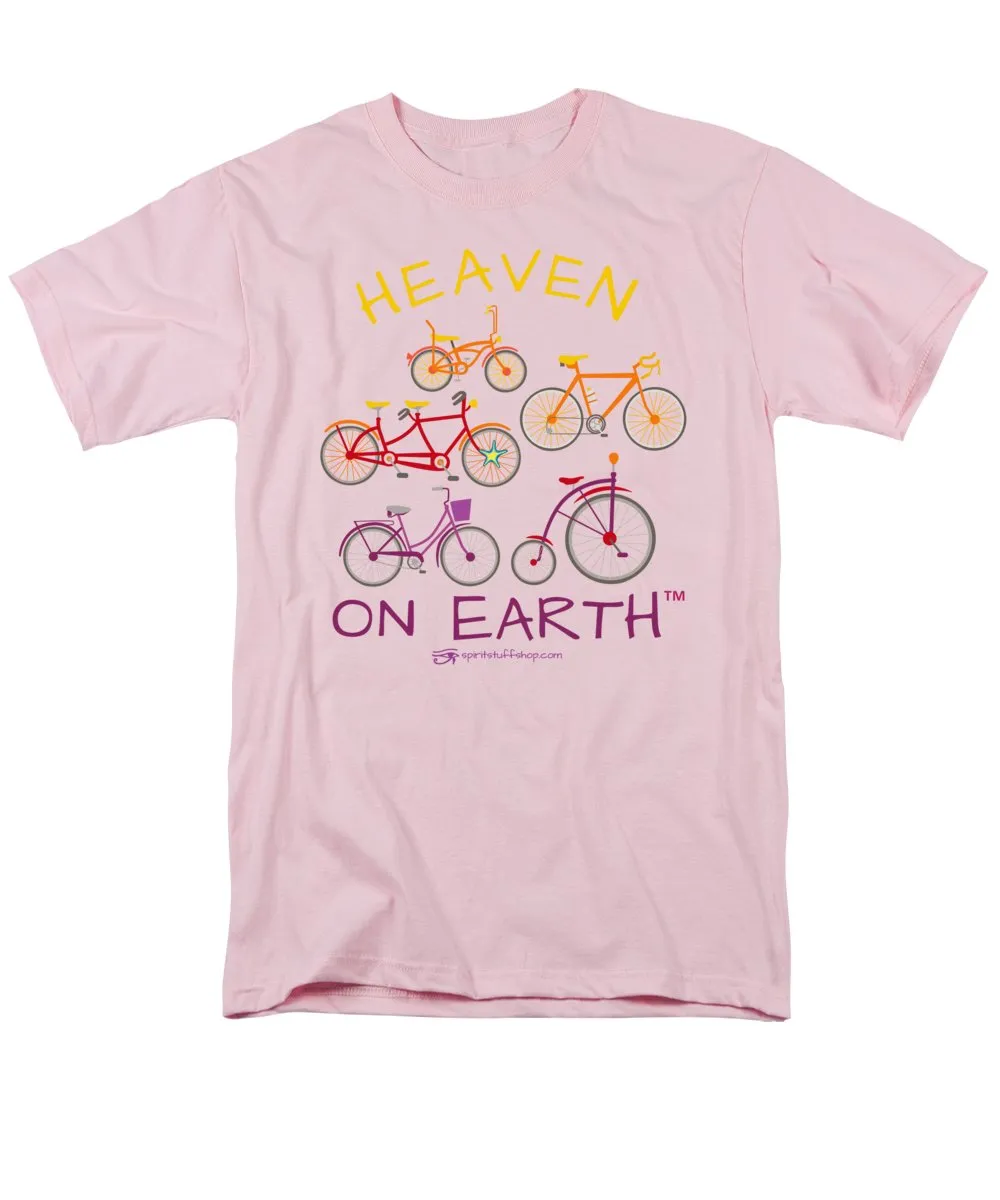 Bicycles Heaven On Earth - Men's T-Shirt  (Regular Fit)
