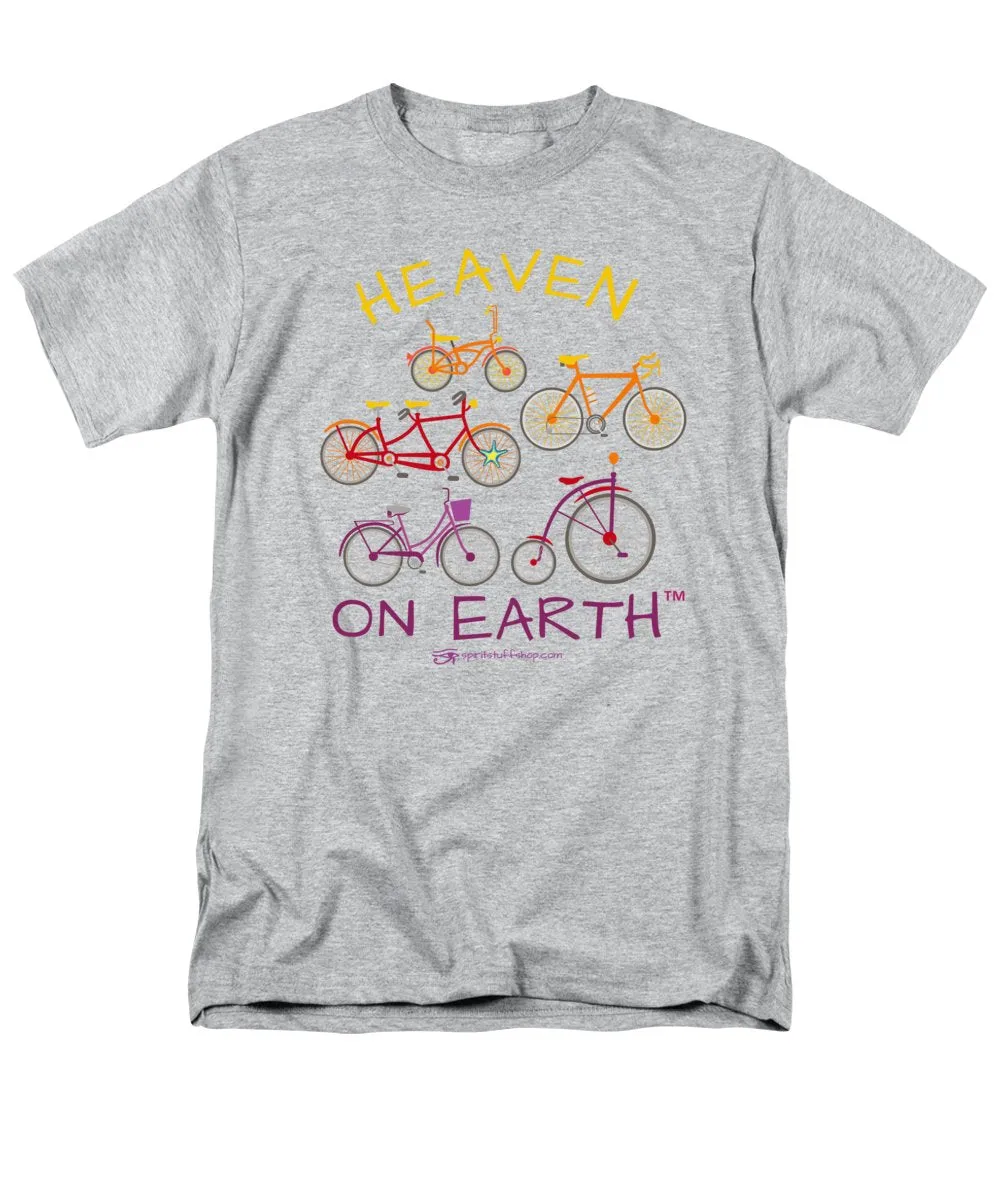Bicycles Heaven On Earth - Men's T-Shirt  (Regular Fit)