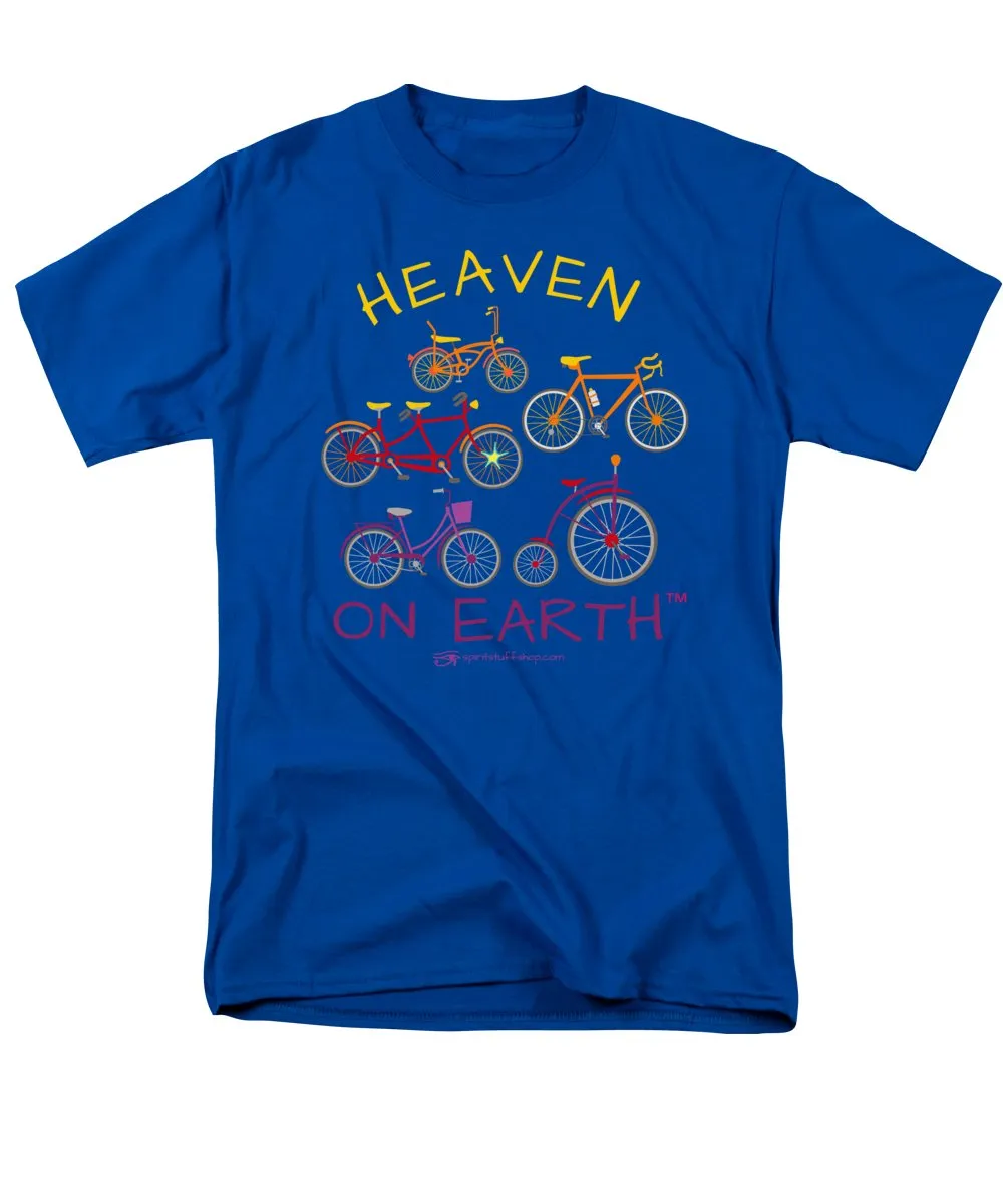 Bicycles Heaven On Earth - Men's T-Shirt  (Regular Fit)