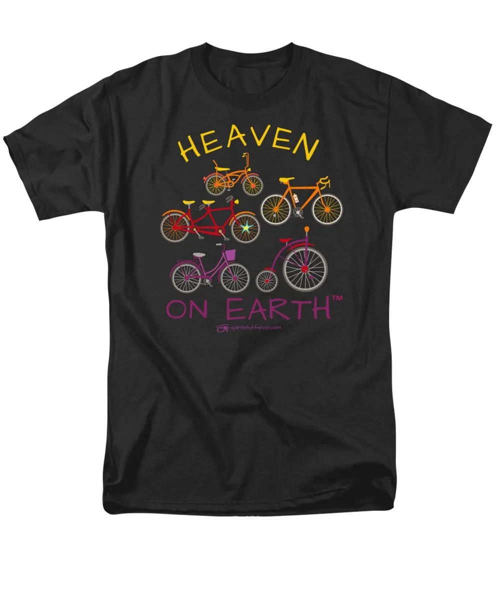 Bicycles Heaven On Earth - Men's T-Shirt  (Regular Fit)