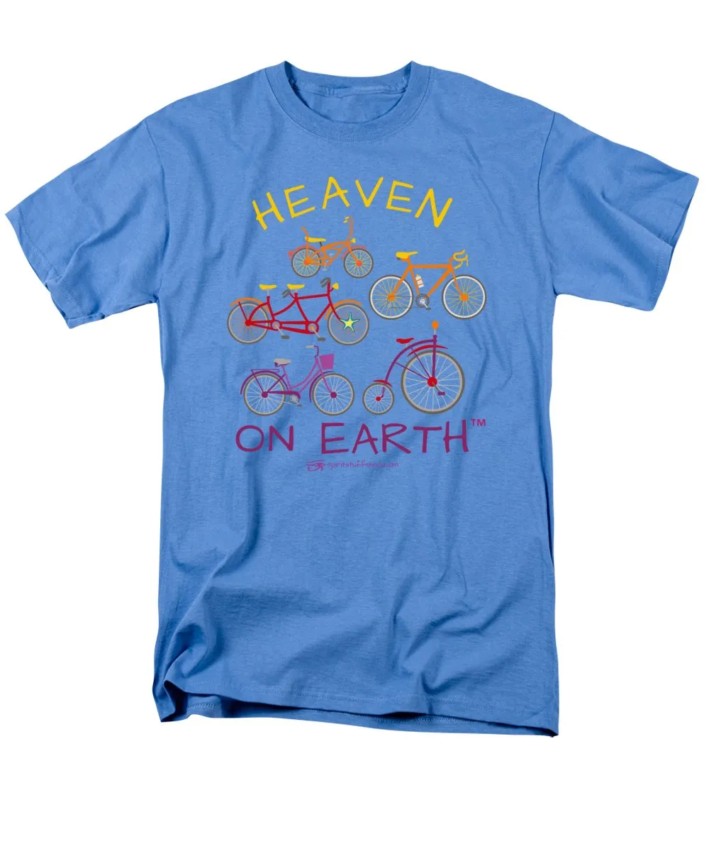 Bicycles Heaven On Earth - Men's T-Shirt  (Regular Fit)