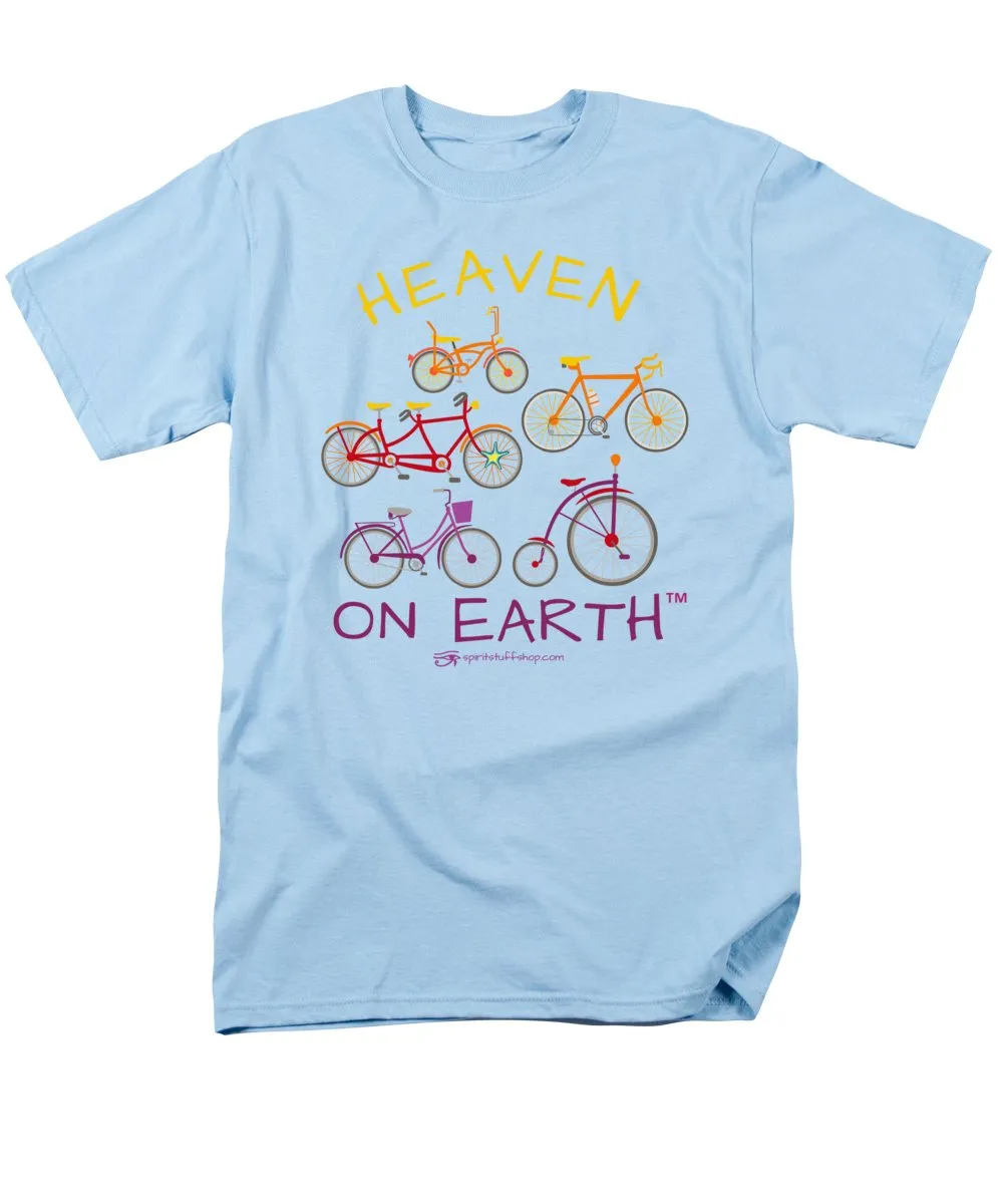 Bicycles Heaven On Earth - Men's T-Shirt  (Regular Fit)
