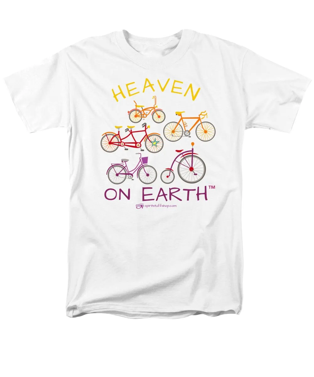Bicycles Heaven On Earth - Men's T-Shirt  (Regular Fit)
