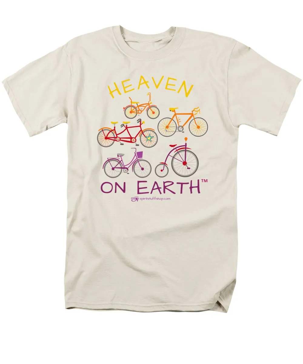Bicycles Heaven On Earth - Men's T-Shirt  (Regular Fit)