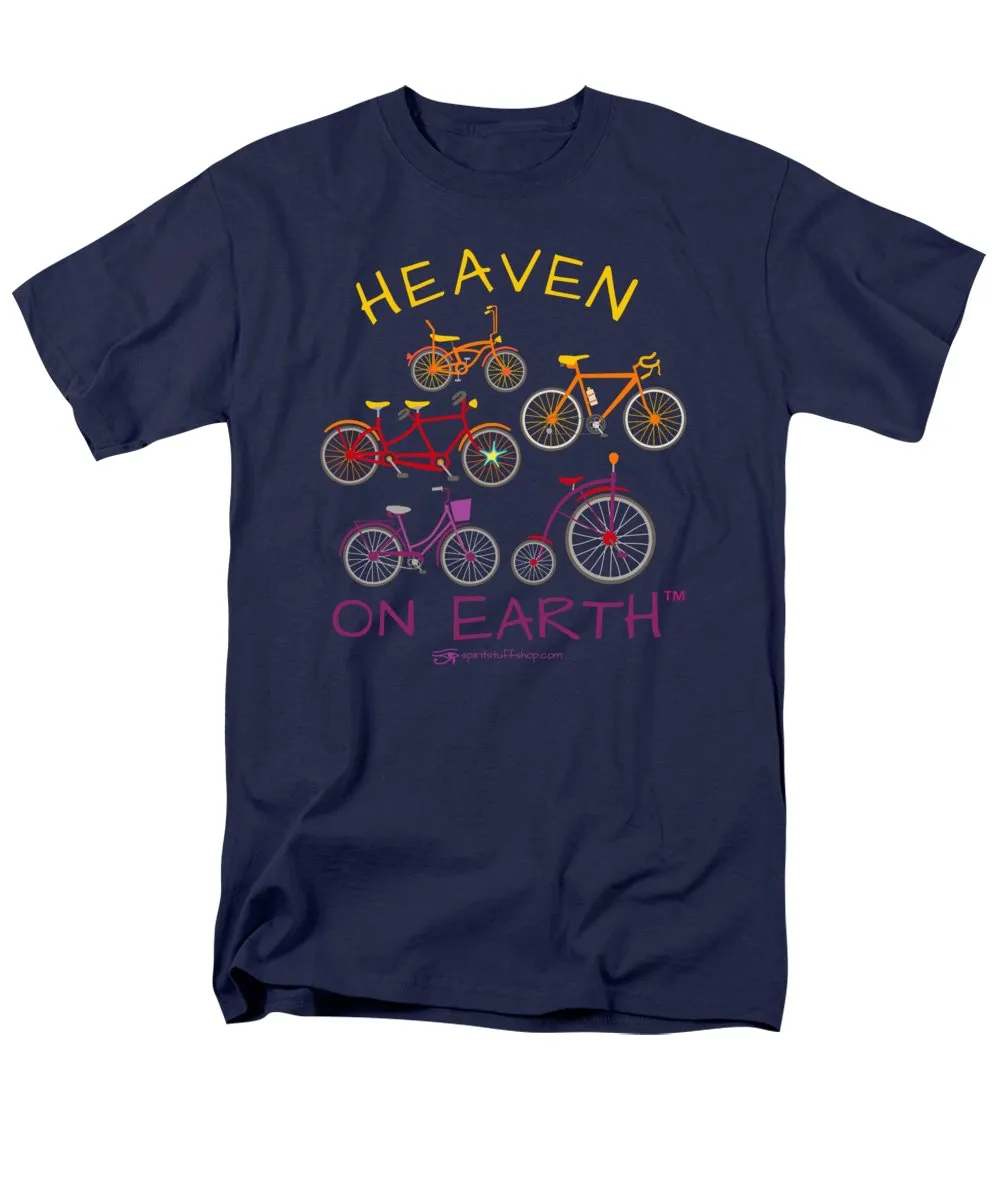 Bicycles Heaven On Earth - Men's T-Shirt  (Regular Fit)