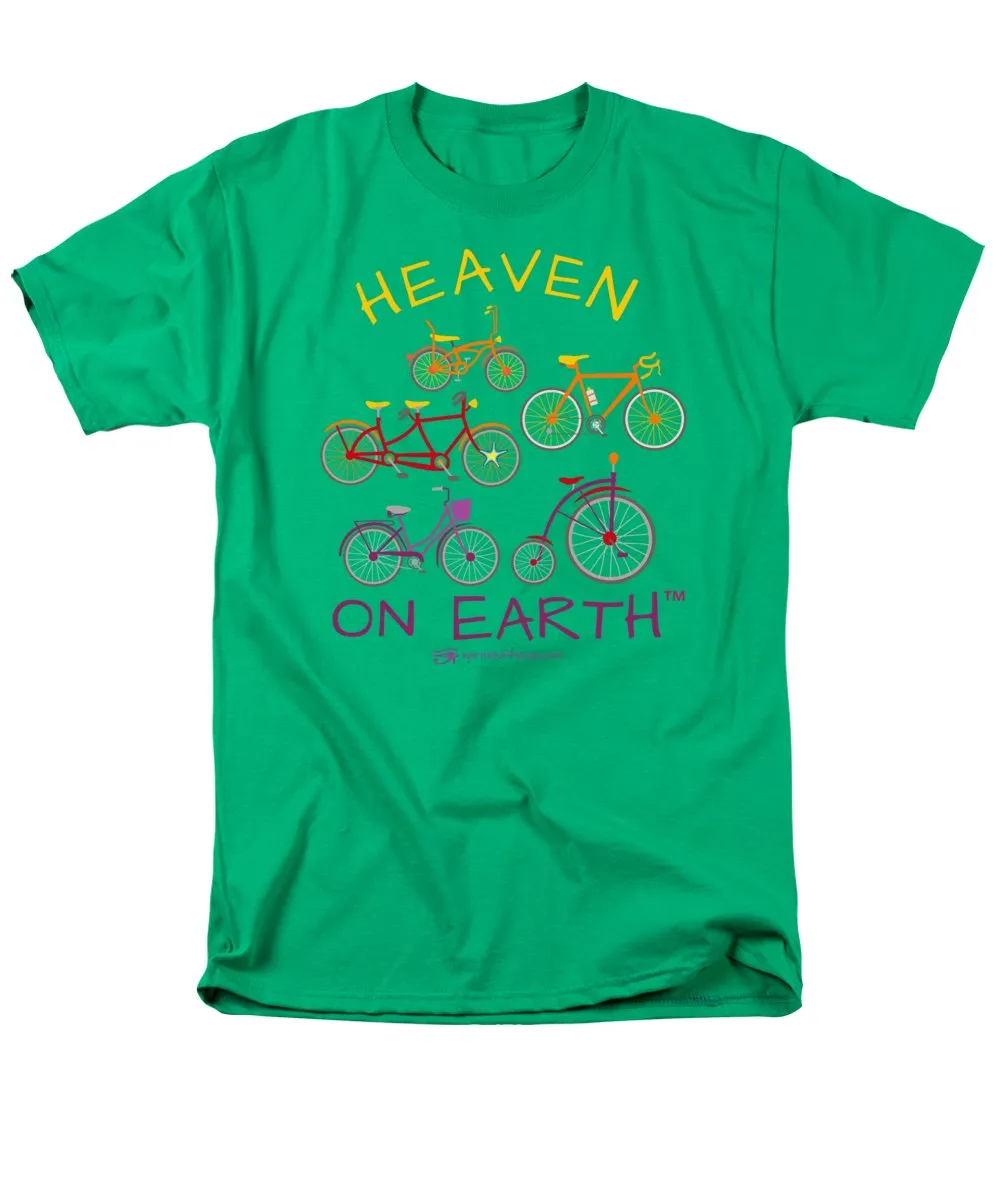 Bicycles Heaven On Earth - Men's T-Shirt  (Regular Fit)