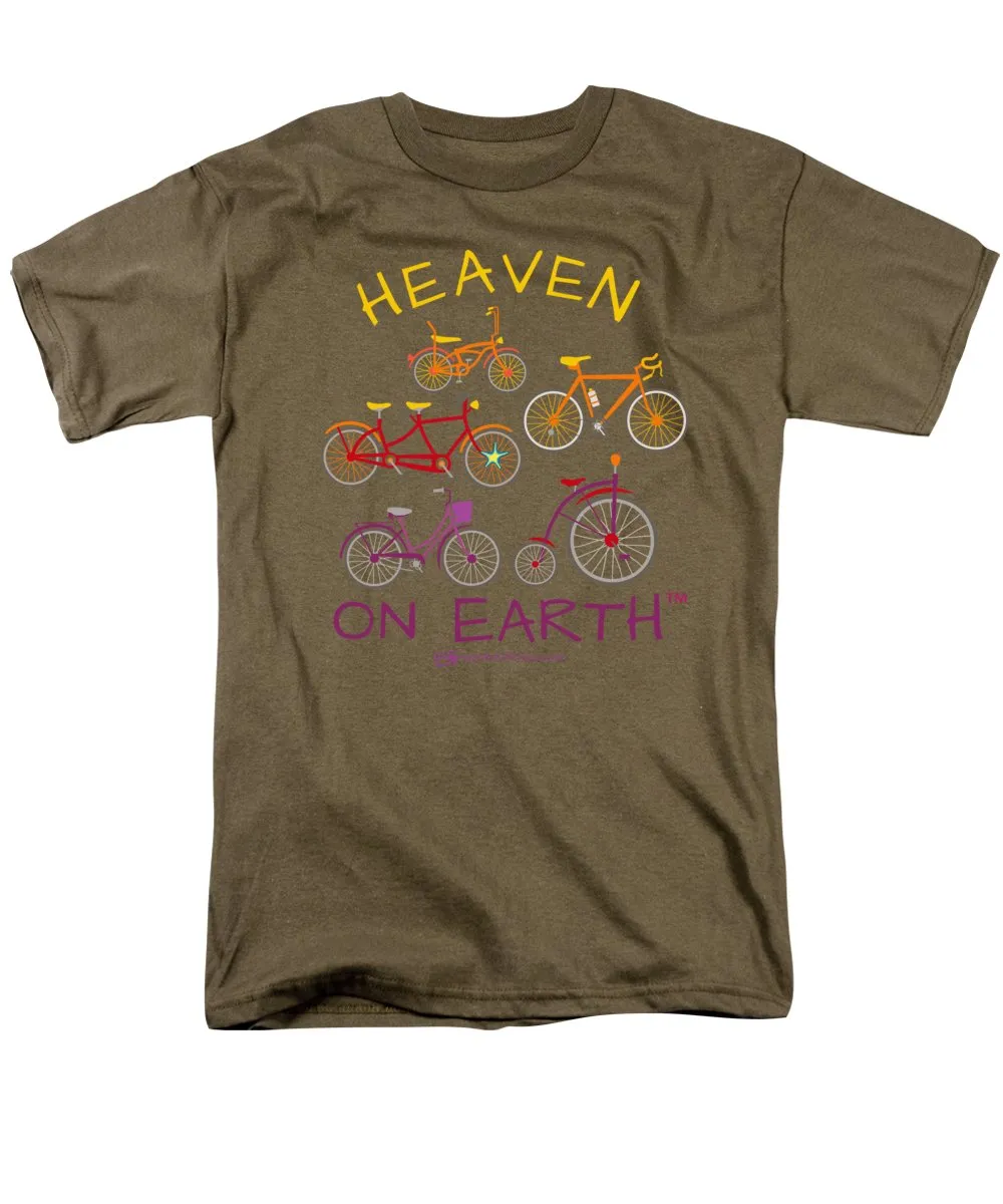 Bicycles Heaven On Earth - Men's T-Shirt  (Regular Fit)