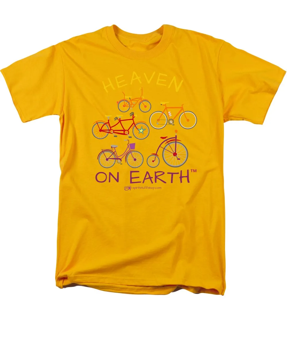 Bicycles Heaven On Earth - Men's T-Shirt  (Regular Fit)