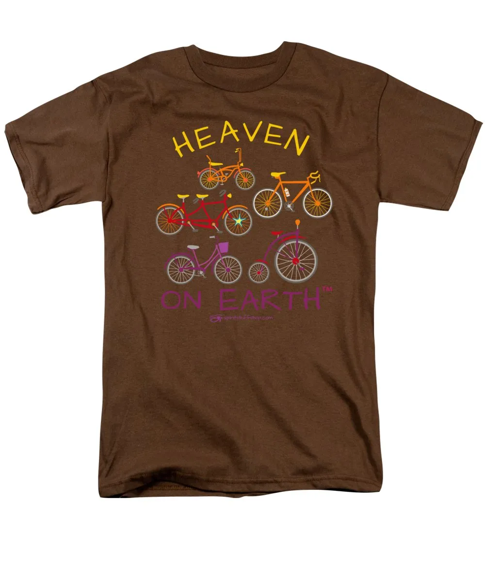 Bicycles Heaven On Earth - Men's T-Shirt  (Regular Fit)