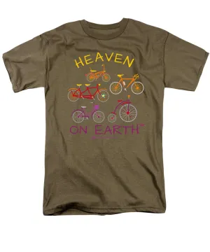 Bicycles Heaven On Earth - Men's T-Shirt  (Regular Fit)