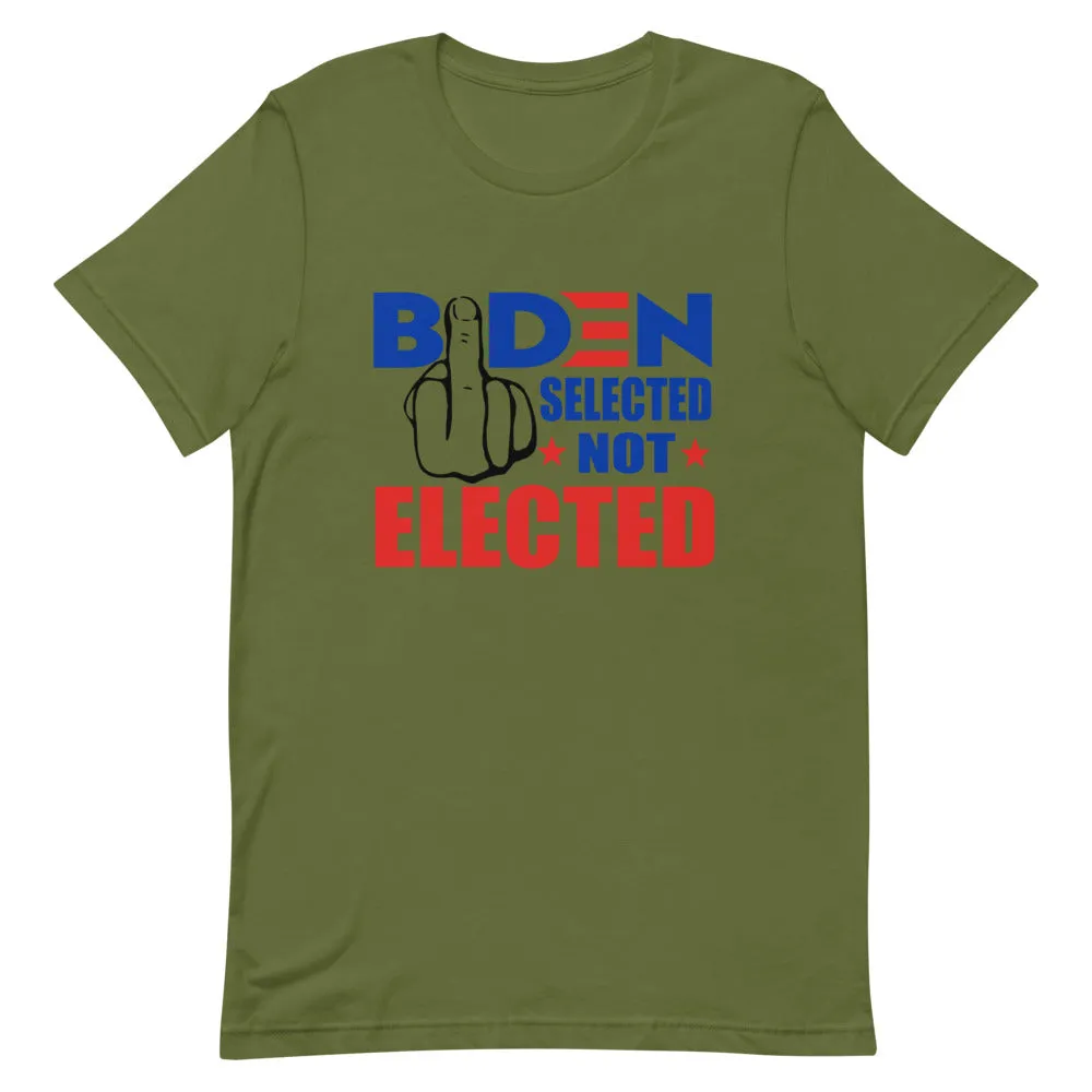 Biden Selected not Elected Short-Sleeve Unisex T-Shirt