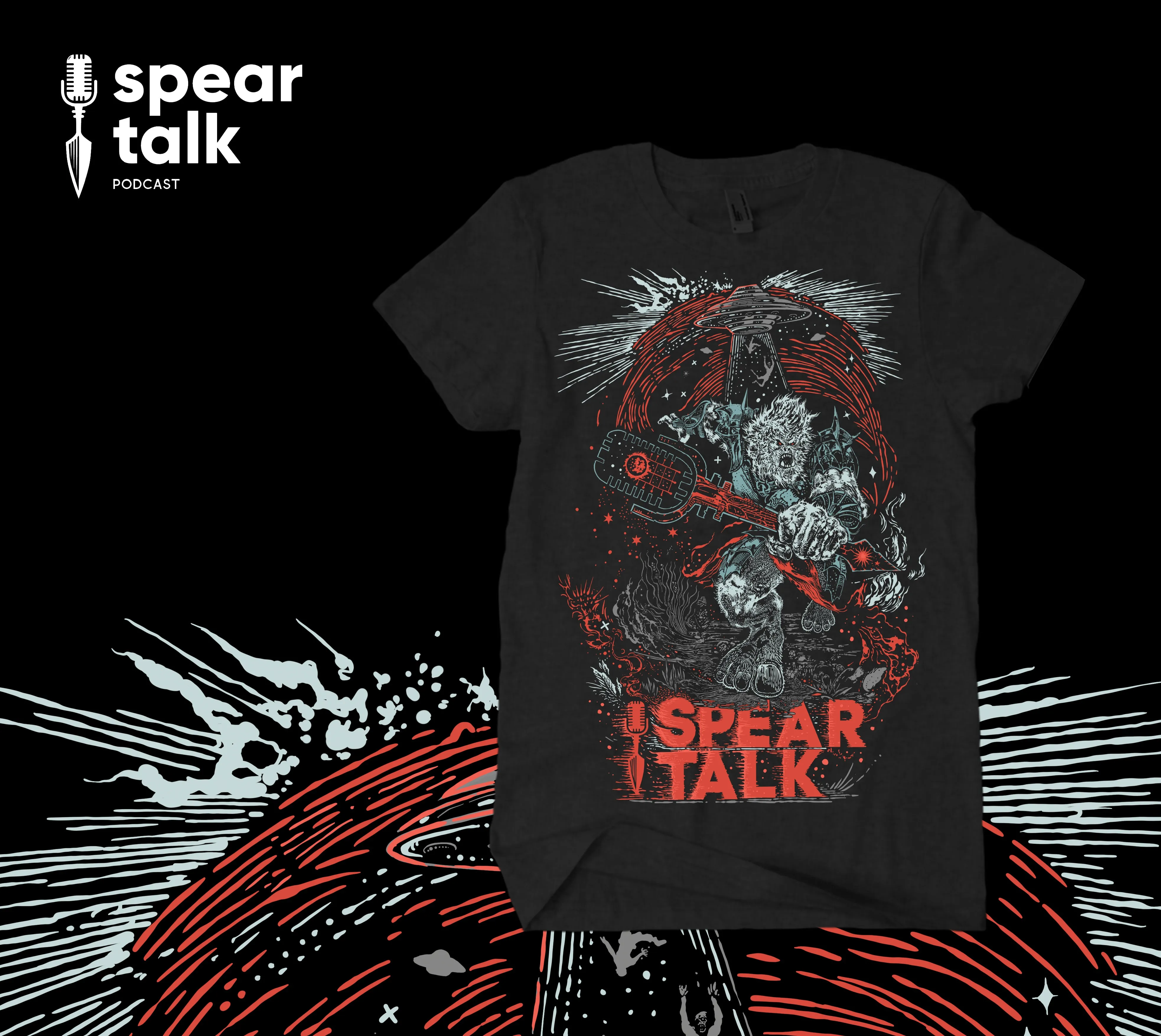 Bigfoot Goes Paranormal Crew Tee