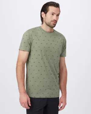 Bike Around Print T-Shirt