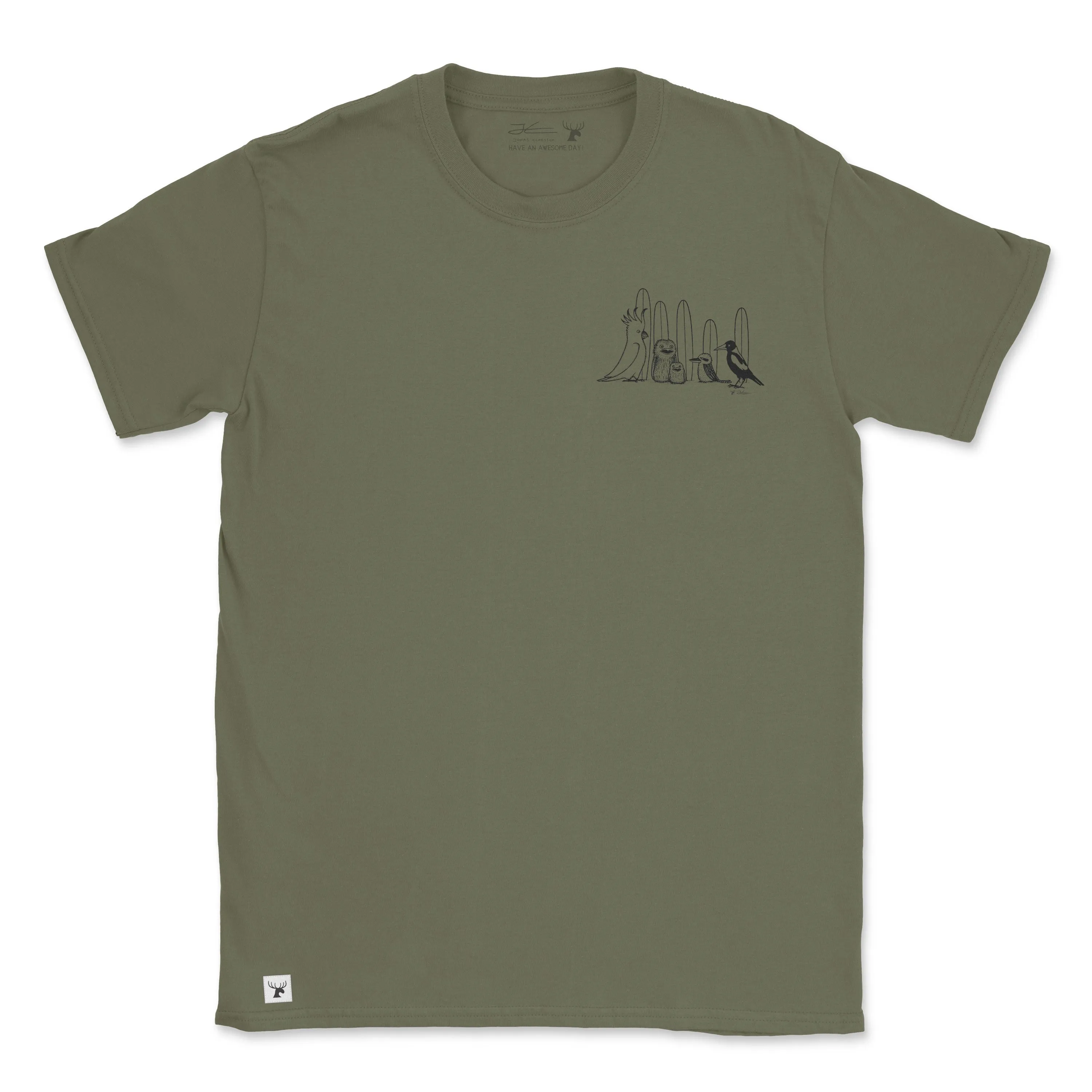 Birdy Boardriders Organic Unisex T-Shirt
