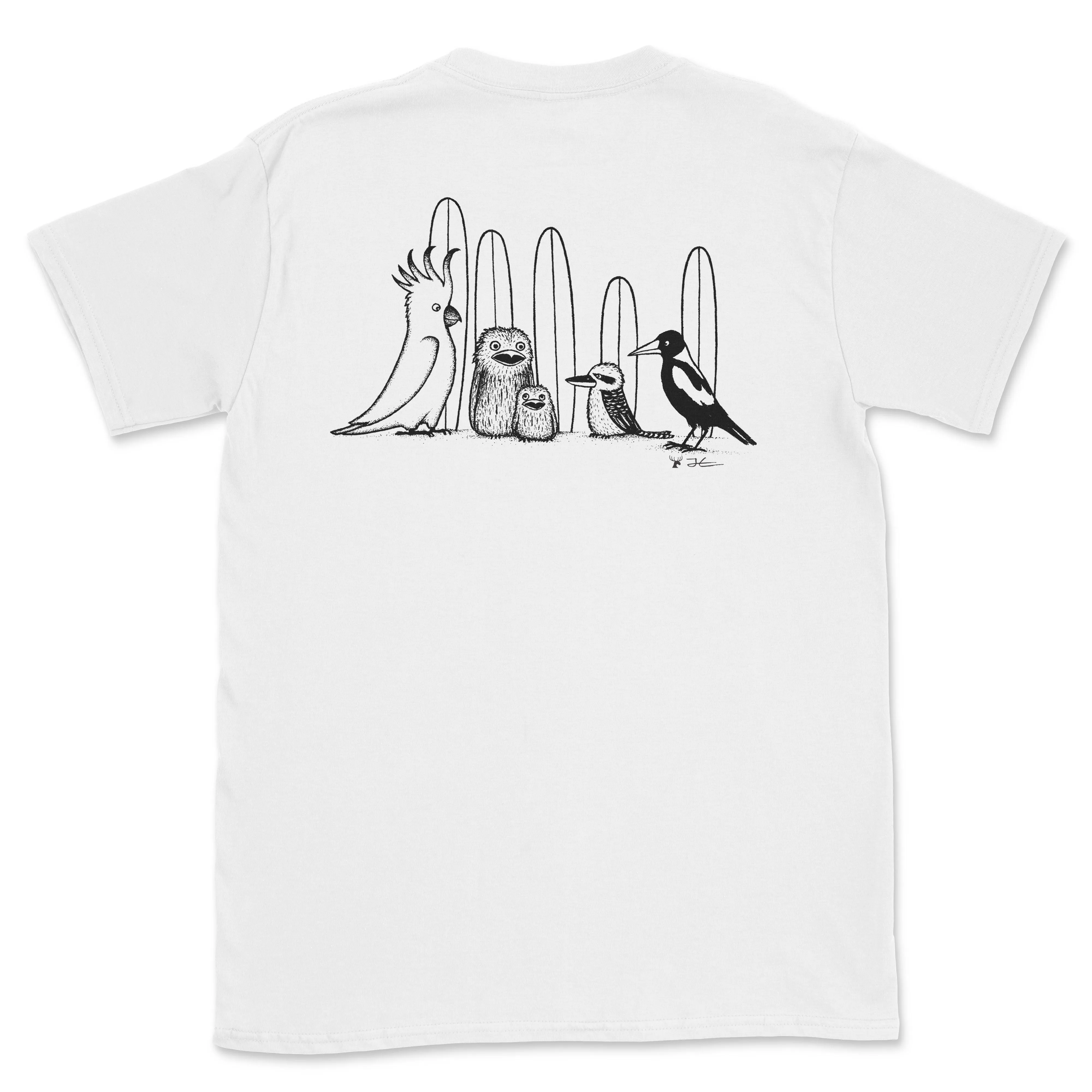 Birdy Boardriders Organic Unisex T-Shirt