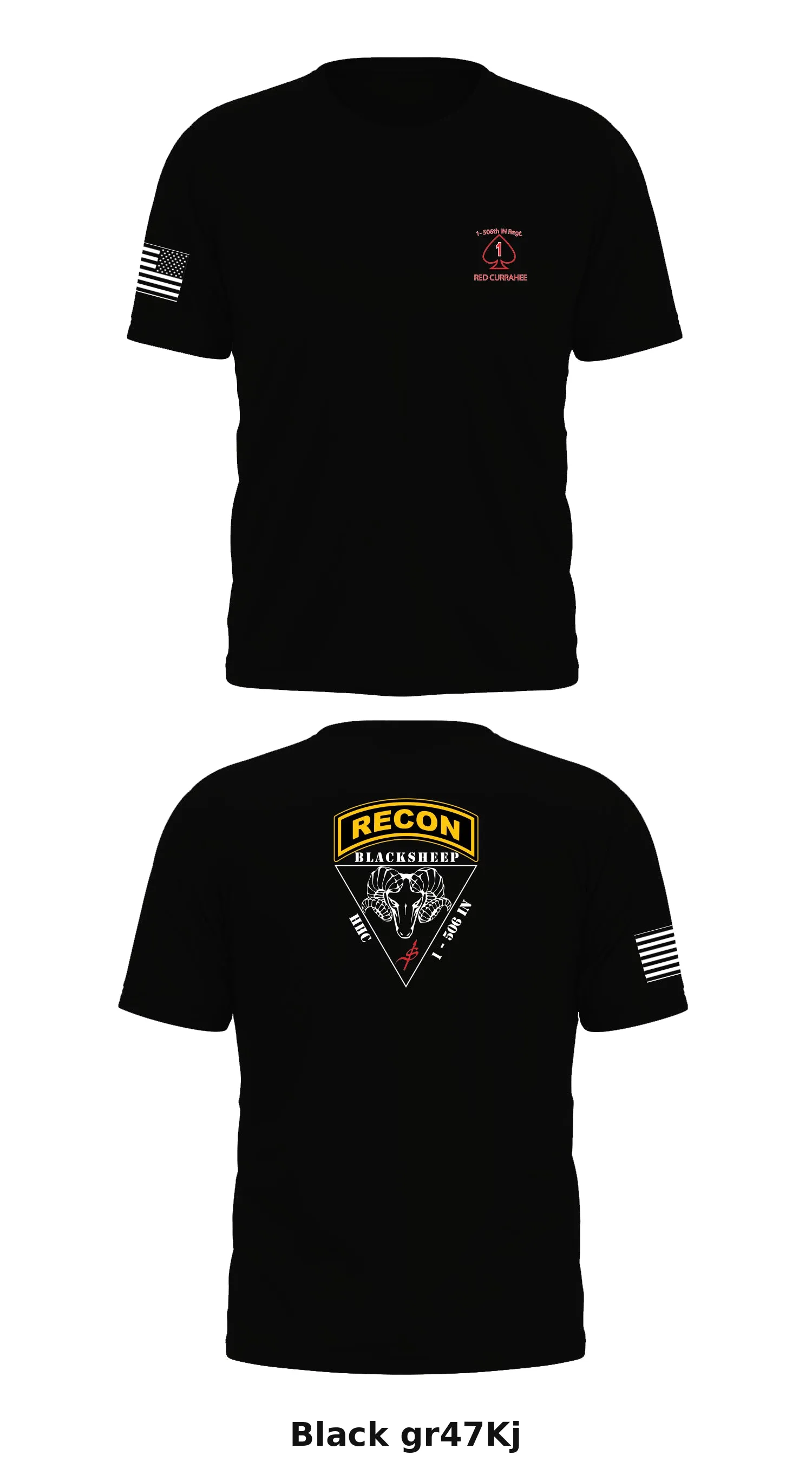 Blacksheep 1-506th Store 1 Core Men's SS Performance Tee - gr47Kj