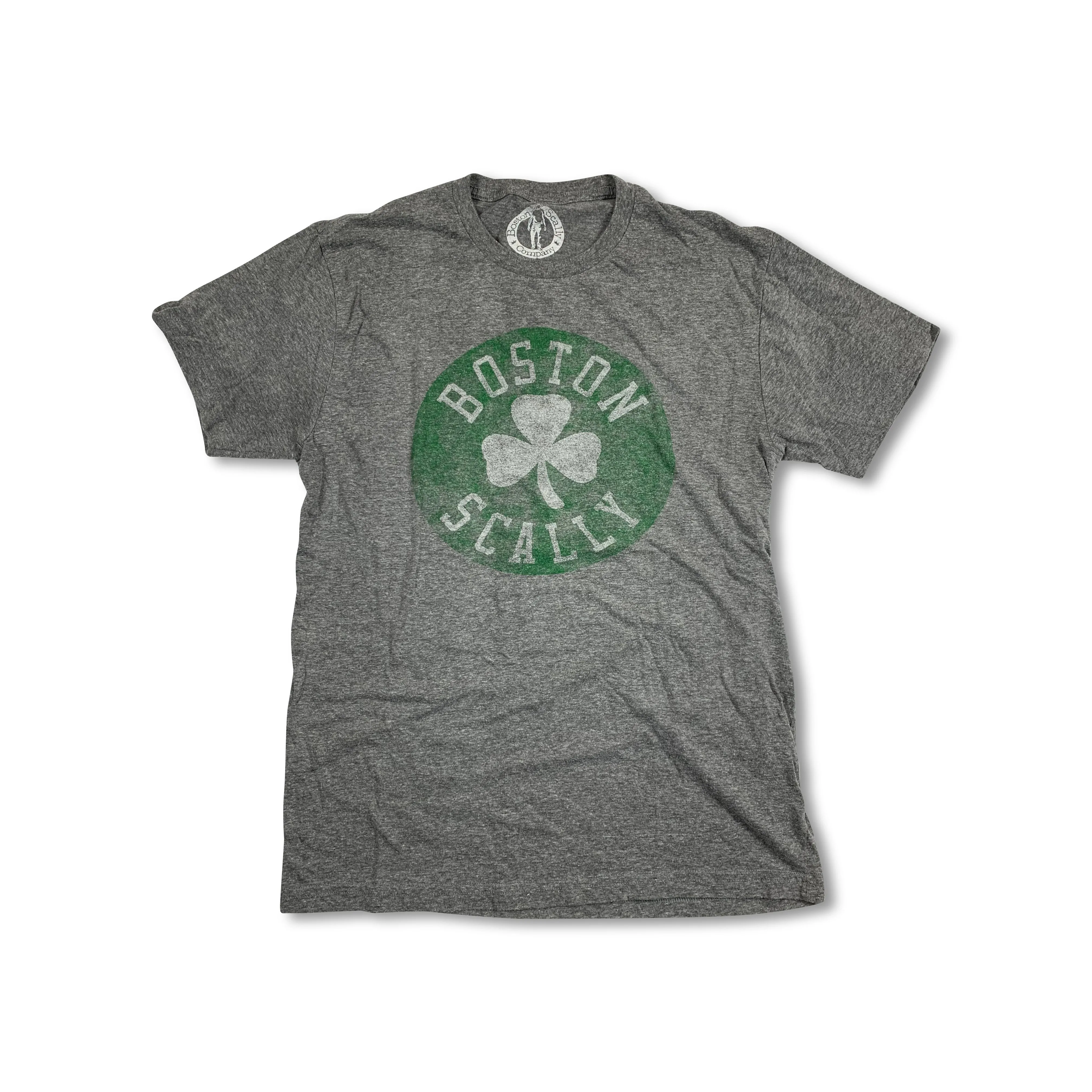 Boston Scally The Celtic Tee T-Shirt - Vintage Grey