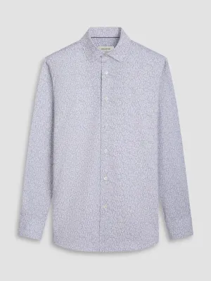 Bugatchi Ooohcotton James Long Sleeve Shirt - White